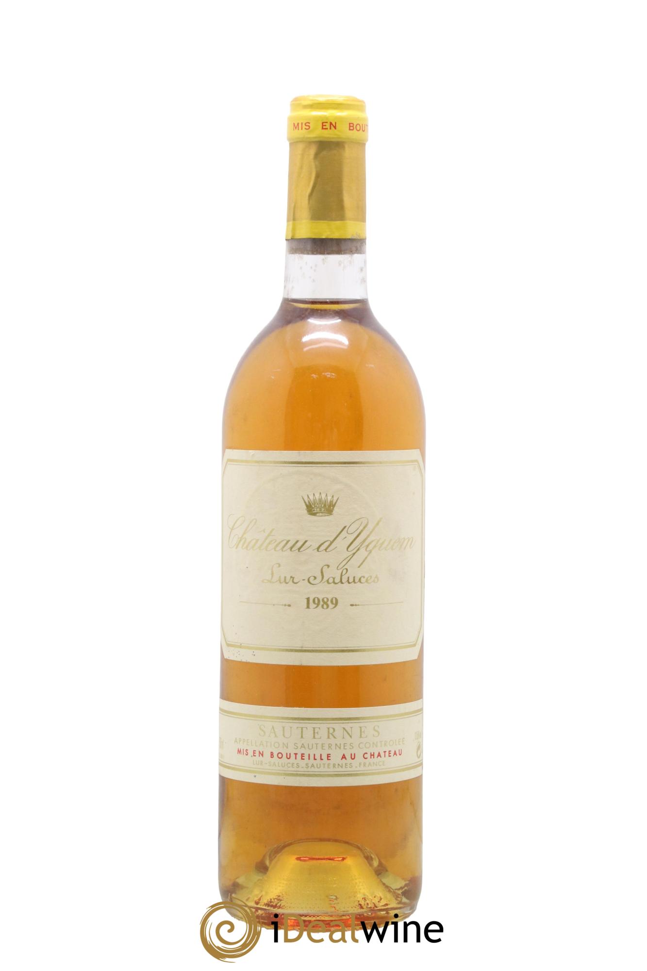 Château d' Yquem 1er Cru Classé Supérieur 1989 - Lotto di 1 bottiglia - 0