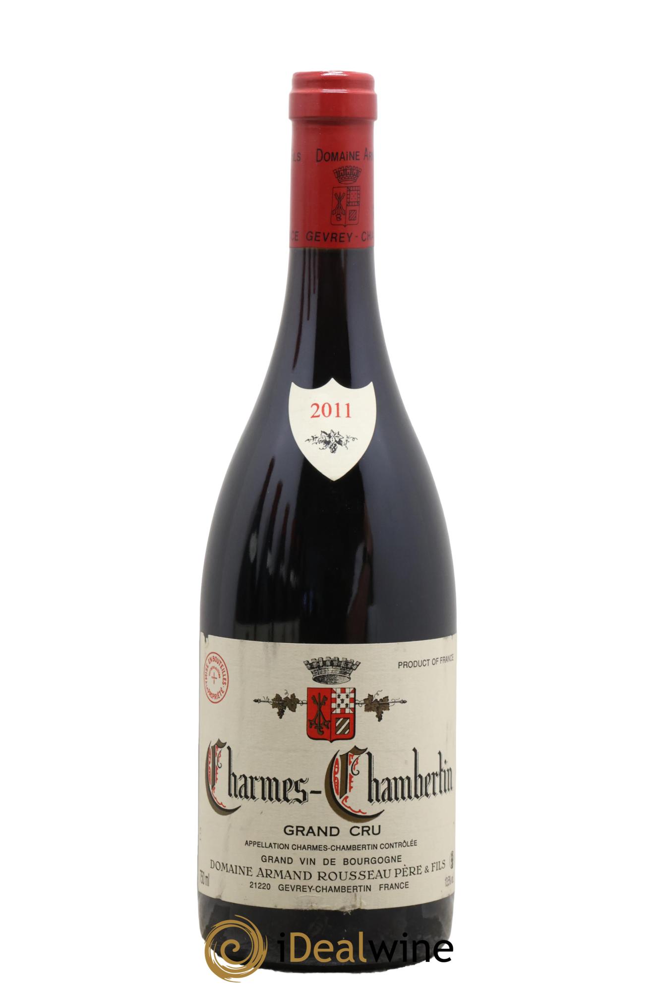 Charmes-Chambertin Grand Cru Armand Rousseau (Domaine) 2011 - Posten von 1 Flasche - 0