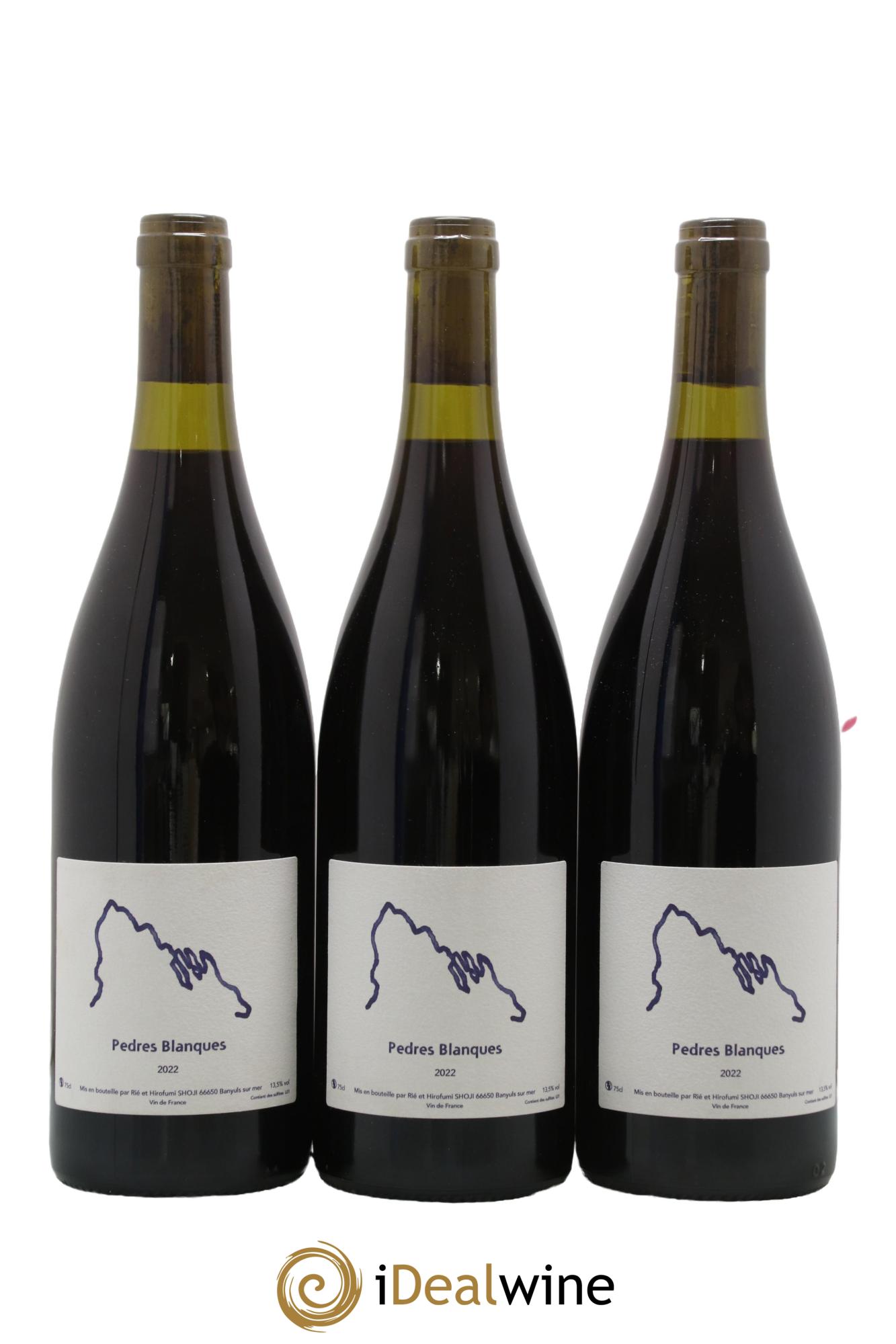 Vin de France Pedres Blanques Rié et Hirofumi Shoji 2022 - Lotto di 3 bottiglie - 0