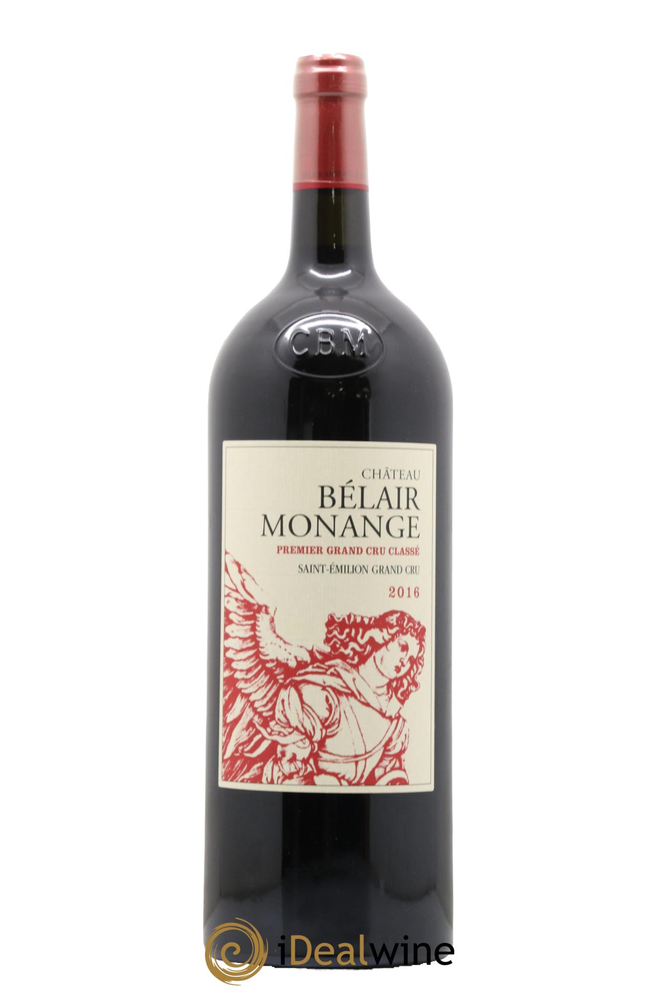 Château Belair (Belair-Monange) 1er Grand Cru Classé B 2016 - Lot de 1 magnum - 1