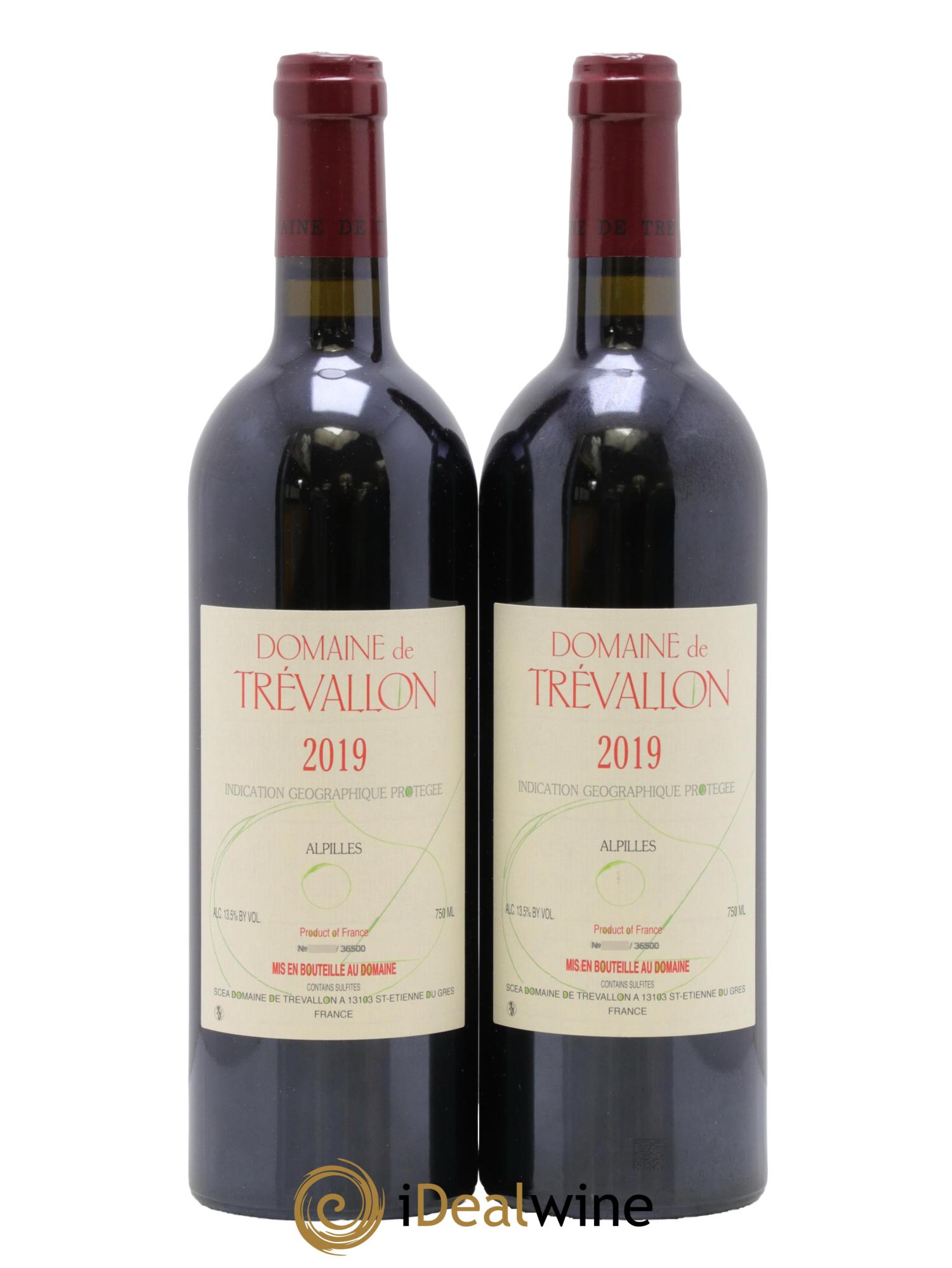 Alpilles Trévallon (Domaine de) Eloi Dürrbach 2019 - Lot de 2 bouteilles - 0