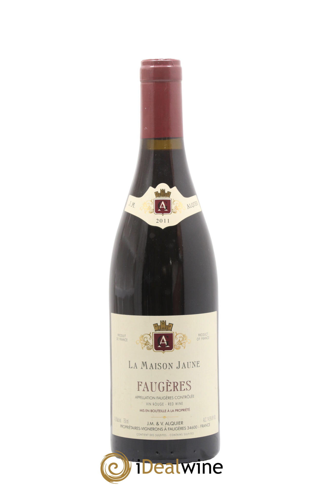 Faugères La Maison Jaune Jean-Michel Alquier 2011 - Posten von 1 Flasche - 0
