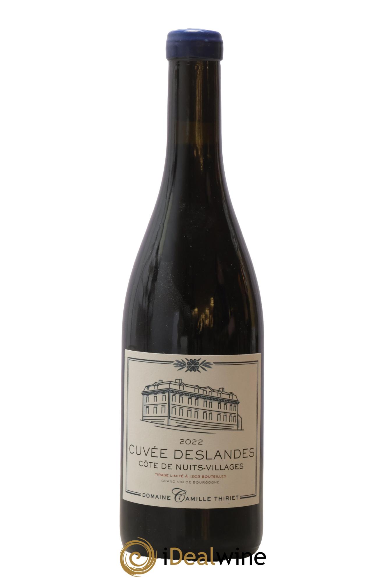 Côte de Nuits-Villages Deslandes Maison Thiriet 2022 - Lot de 1 bouteille - 0