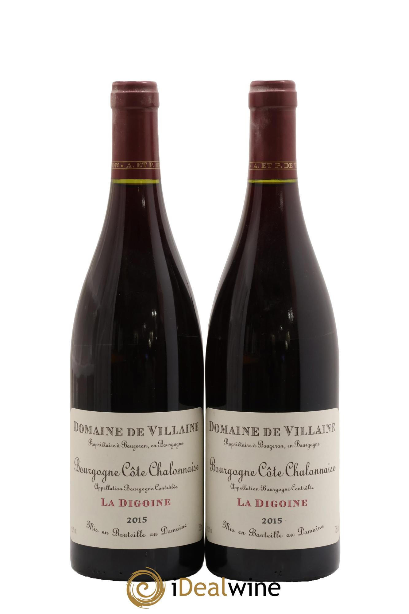 Bourgogne La Digoine Domaine de Villaine 2015 - Lote de 2 botellas - 0