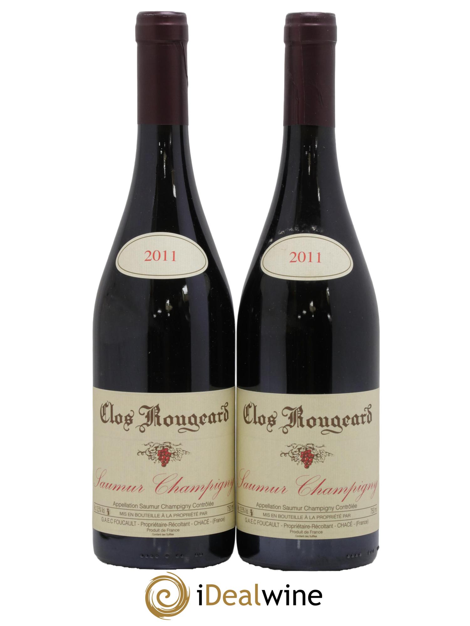 Saumur-Champigny Clos Rougeard 2011 - Posten von 2 Flaschen - 0