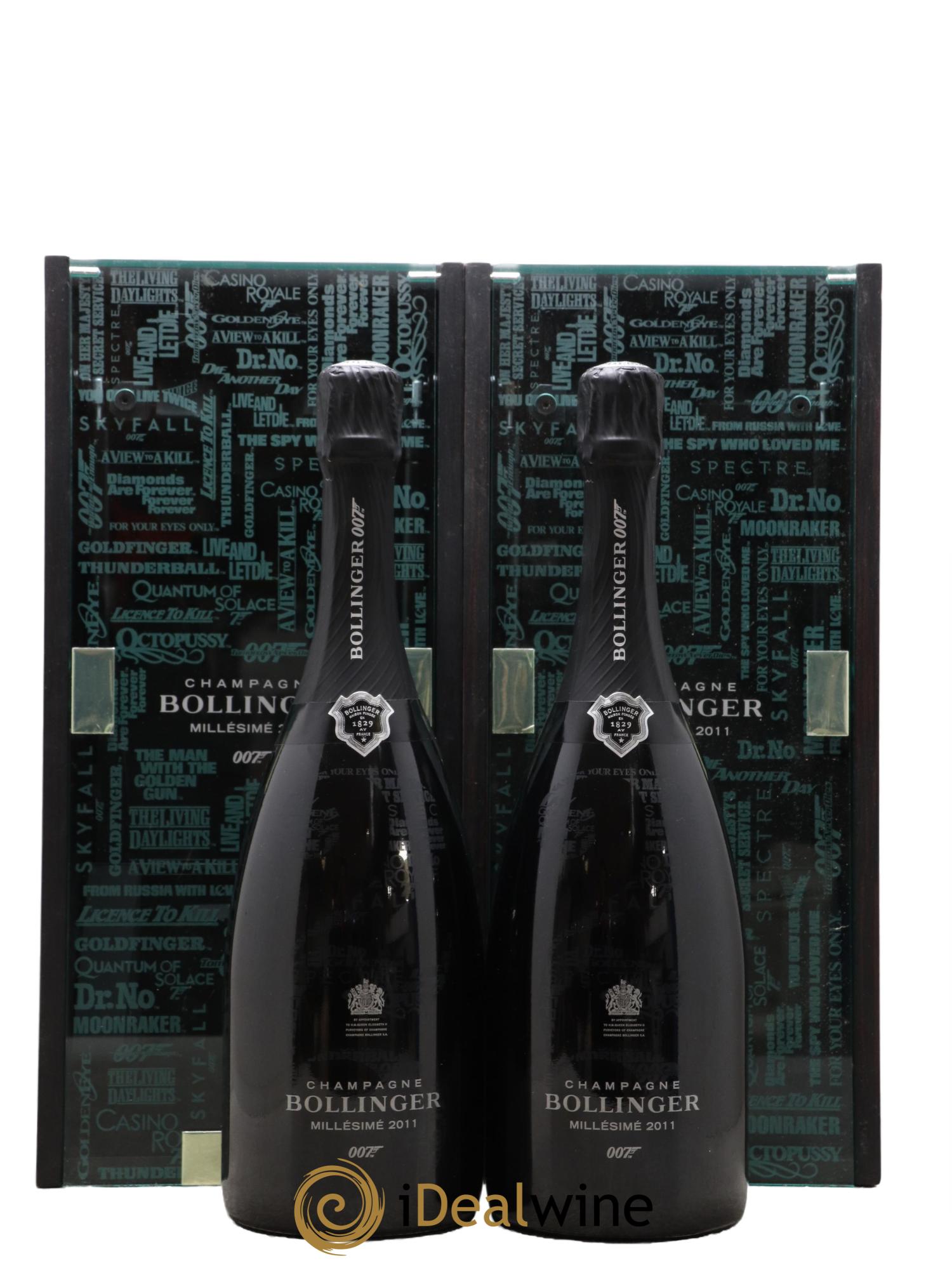 James Bond 007 Bollinger 2011 - Lotto di 2 bottiglie - 2