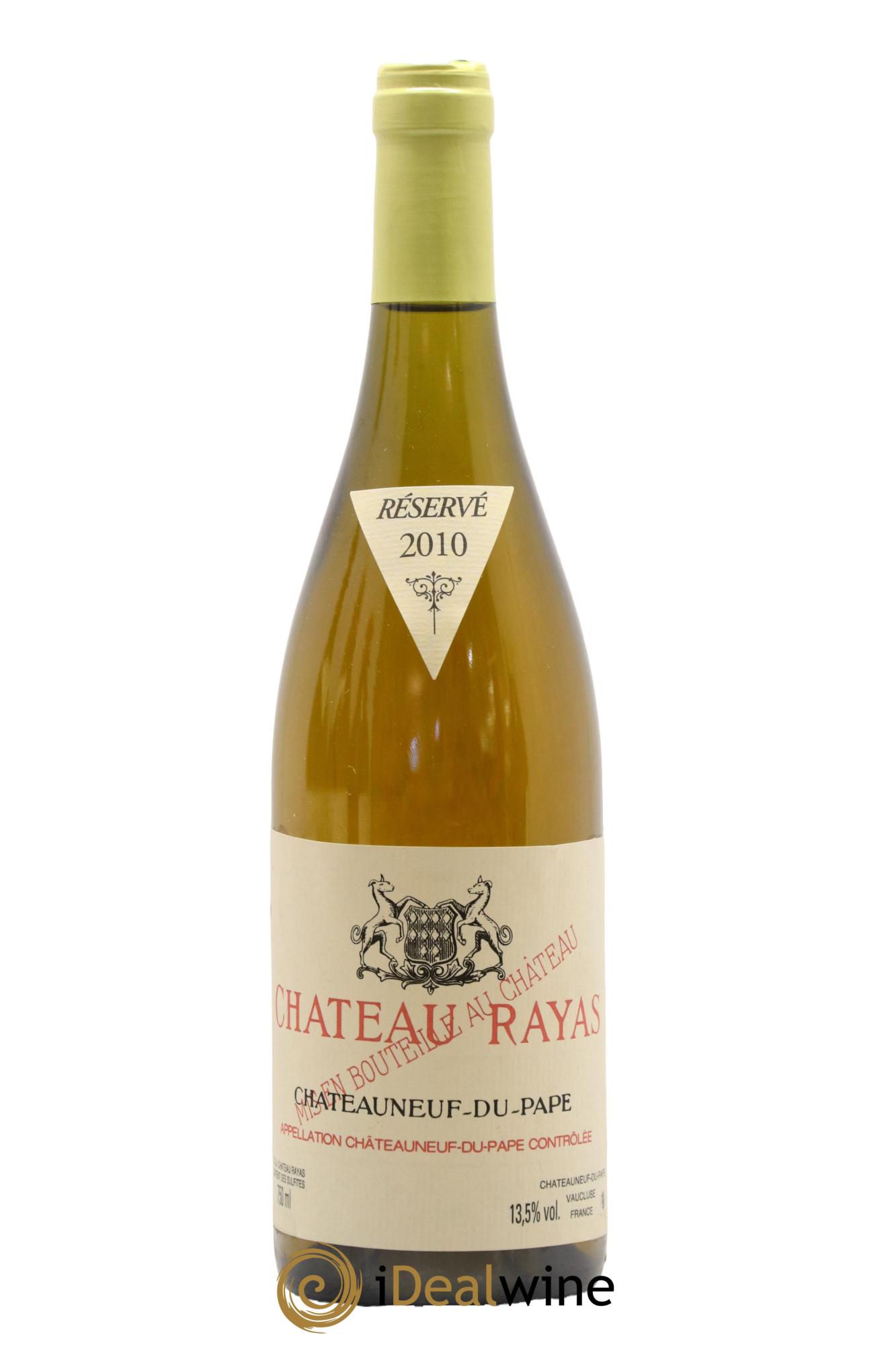 Châteauneuf-du-Pape Château Rayas Emmanuel Reynaud 2010 - Lot de 1 bouteille - 0