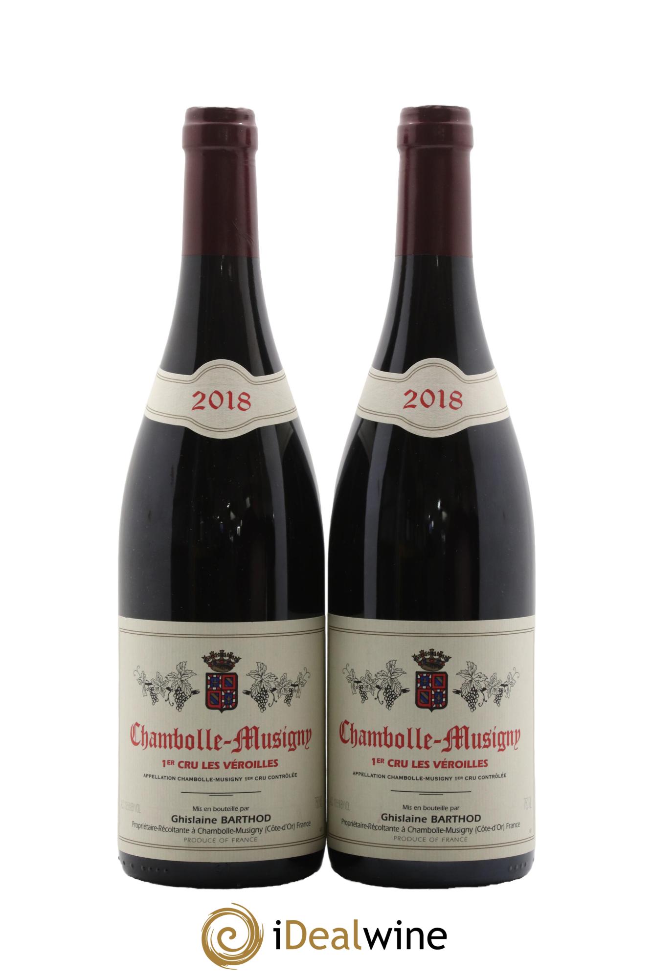Chambolle-Musigny 1er Cru Les Véroilles Ghislaine Barthod 2018 - Lotto di 2 bottiglie - 0