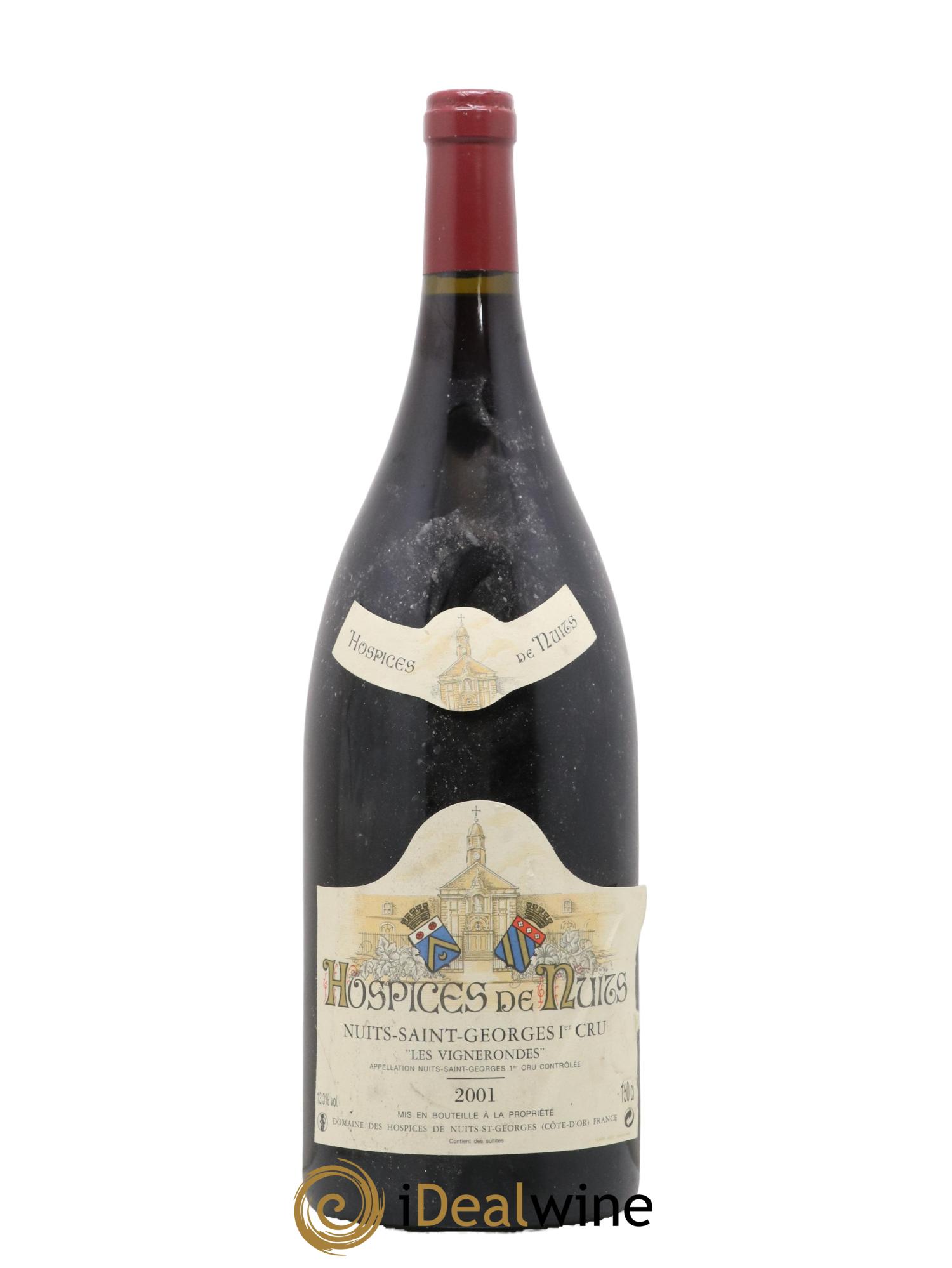 Nuits-Saint-Georges 1er Cru Les Vignerondes Hospices de Nuits 2001 - Lot de 1 magnum - 0