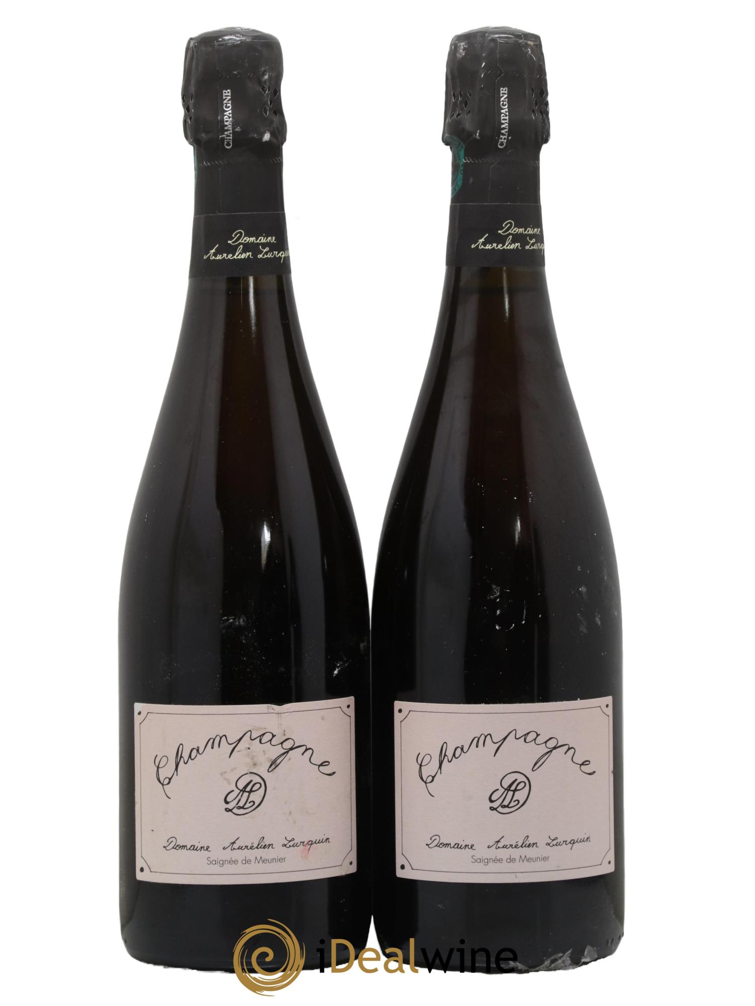 Champagne - Saignée de Meunier La Barbiere Maison Lurquin 2018 - Lot de 2 bouteilles - 0