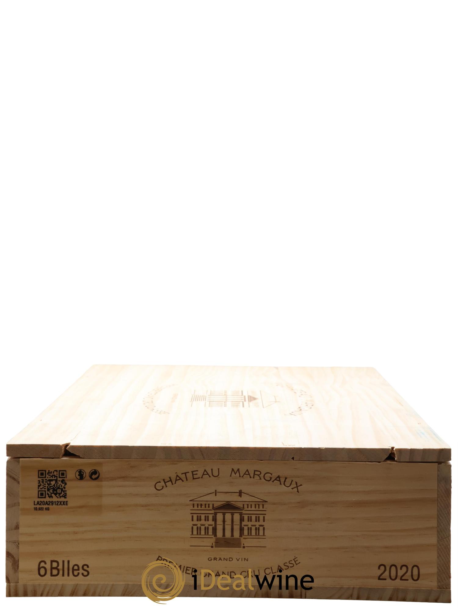 Château Margaux 1er Grand Cru Classé 2020 - Lot of 6 bottles - 6