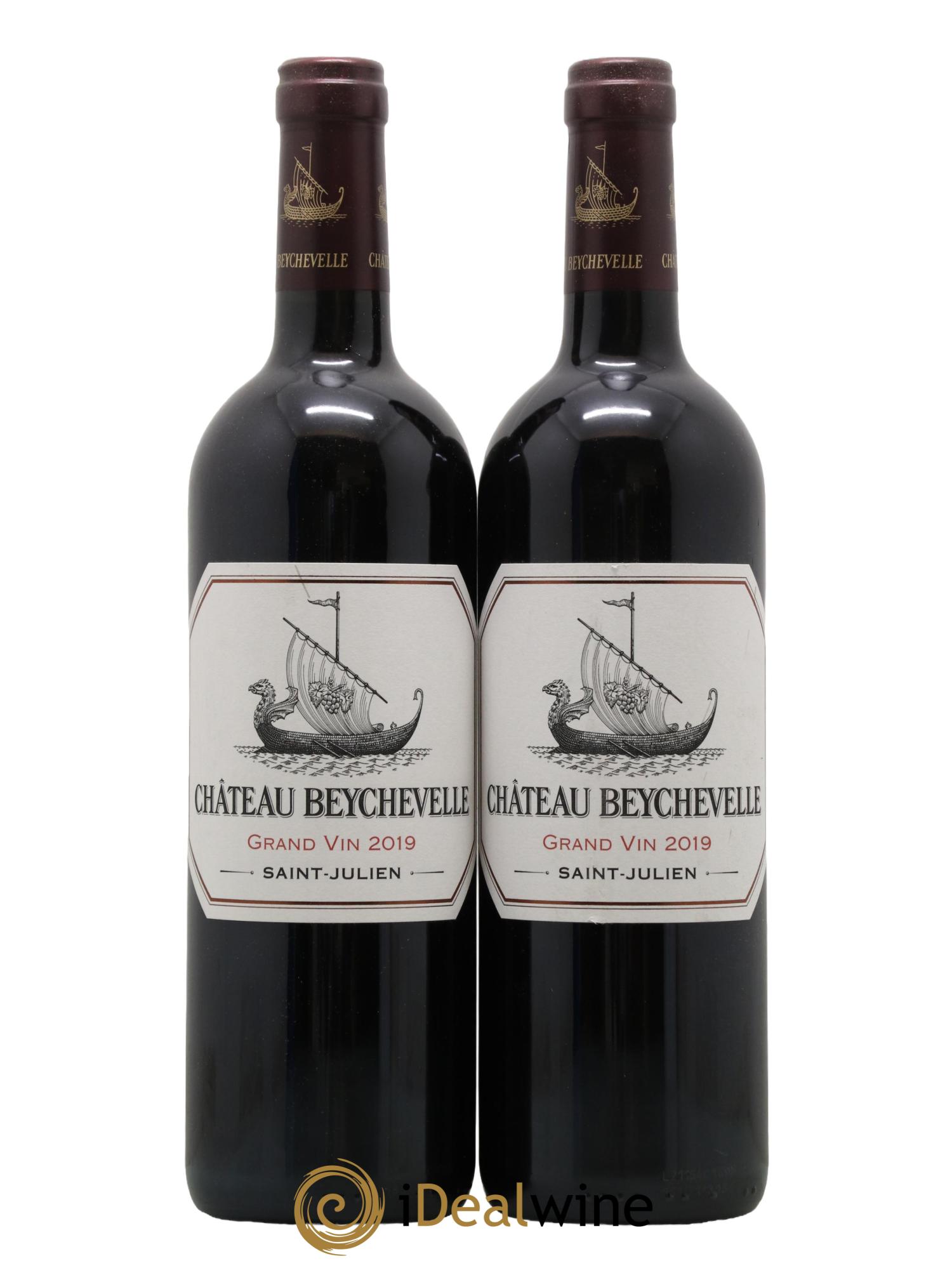 Château Beychevelle 4ème Grand Cru Classé 2019 - Lot de 2 bouteilles - 0