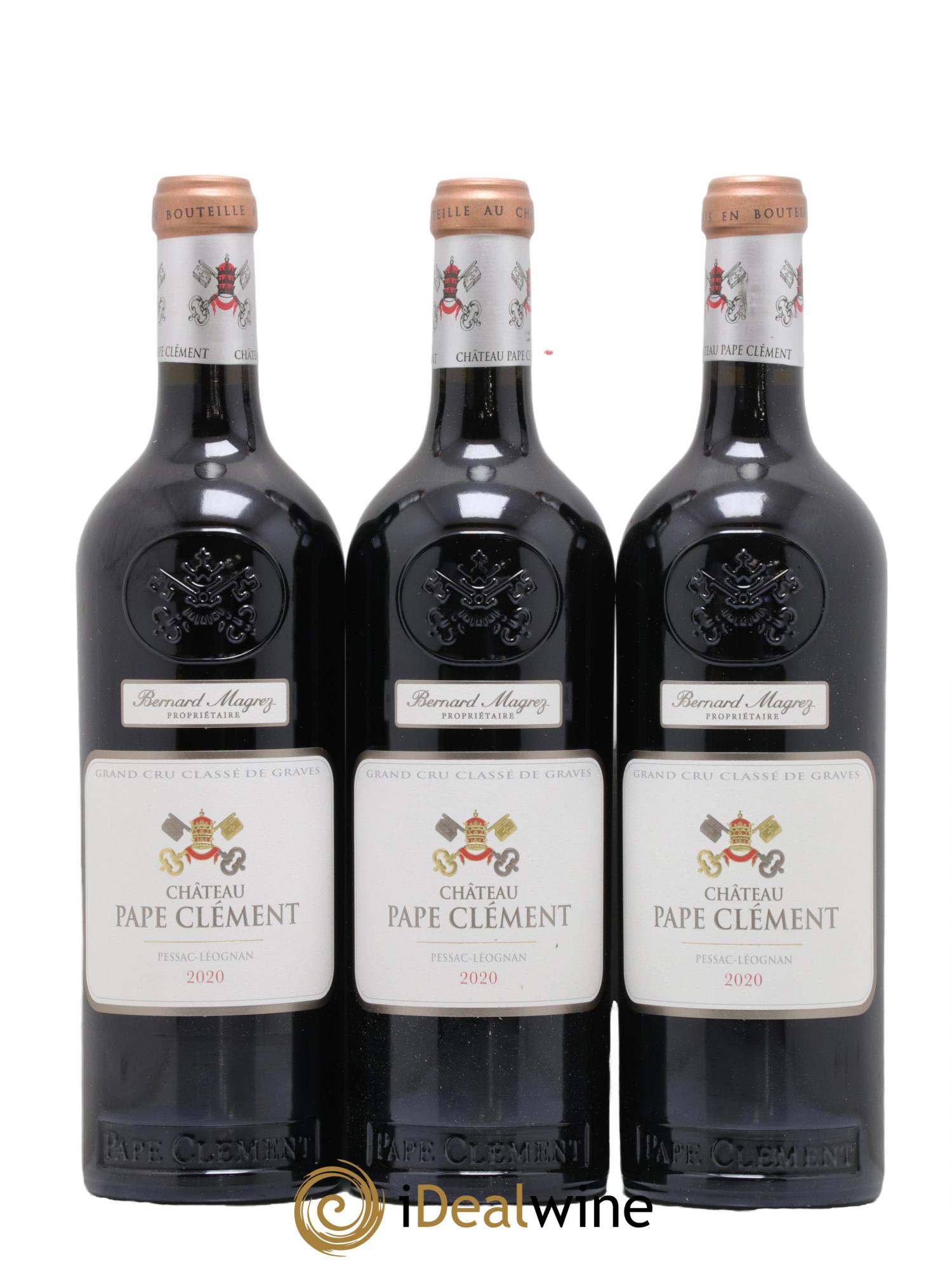 Château Pape Clément Cru Classé de Graves  2020 - Lot of 6 bottles - 2