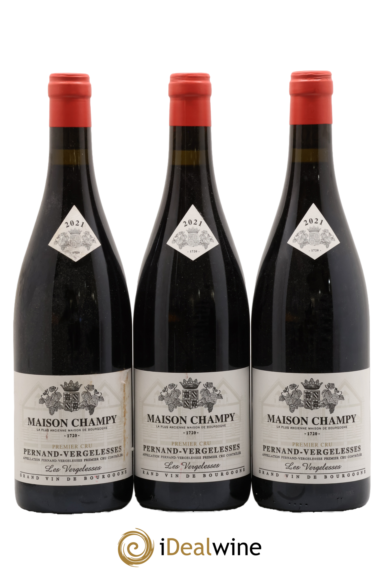 Pernand-Vergelesses 1er Cru Les Vergelesses Maison Champy 2021 - Posten von 3 Flaschen - 0