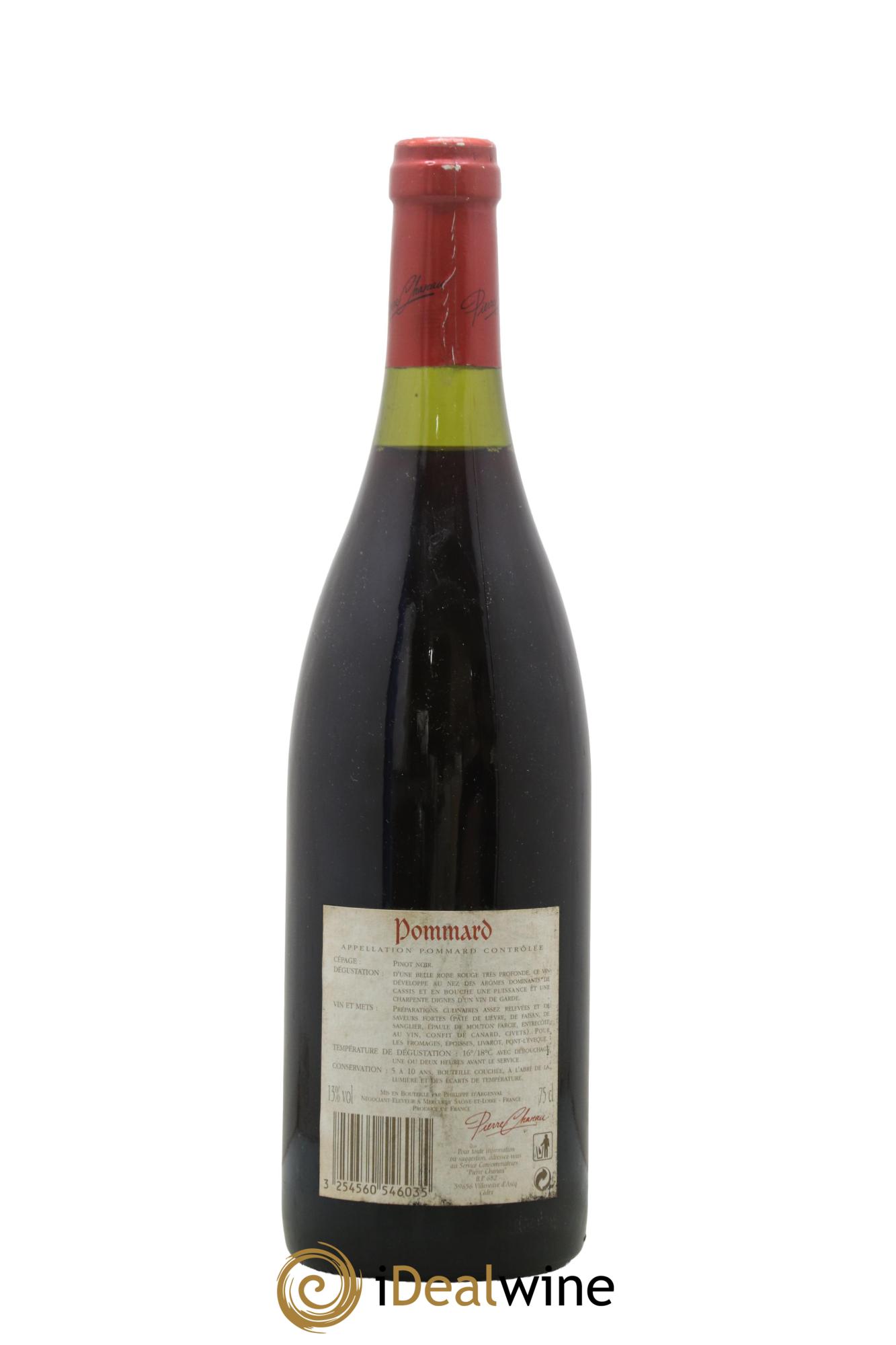 Pommard Philippe d'Argenval 1996 - Lotto di 1 bottiglia - 1