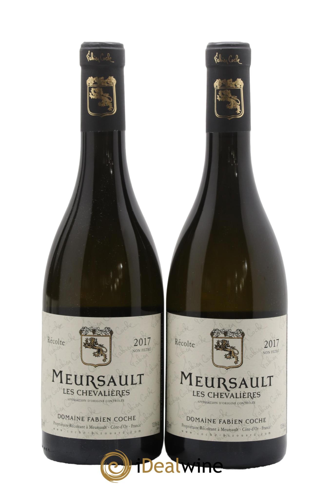 Meursault Les Chevalières Fabien Coche 2017 - Lot de 2 bouteilles - 0