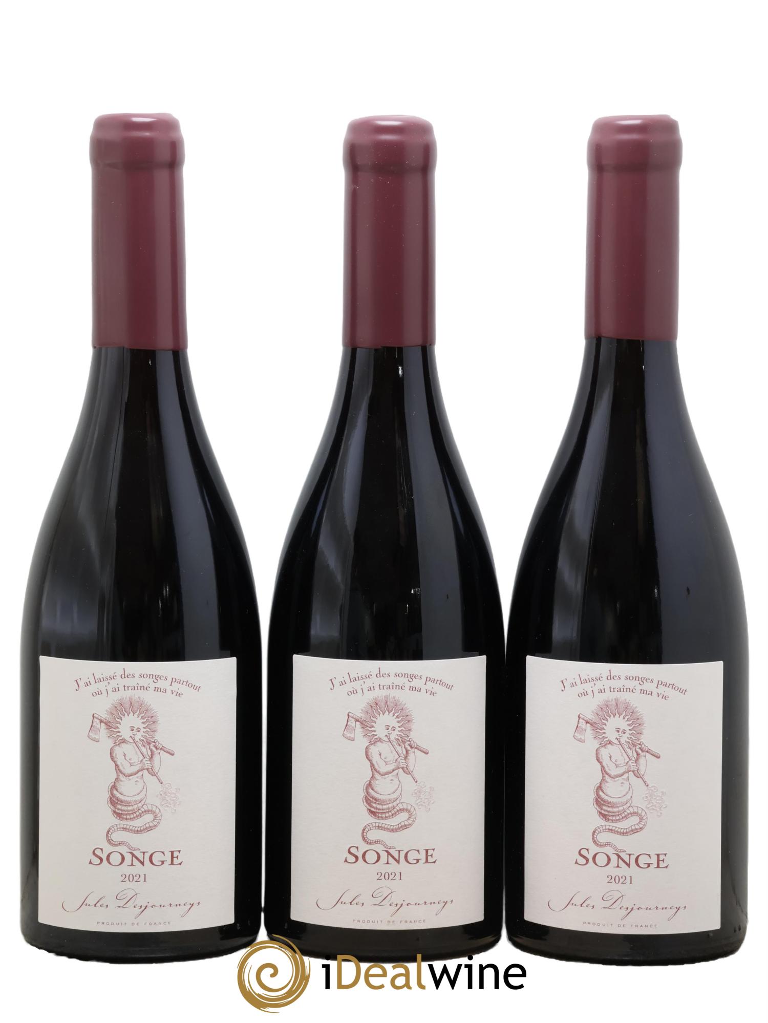 Vin de France Songe Jules Desjourneys 2021 - Lotto di 3 bottiglie - 0