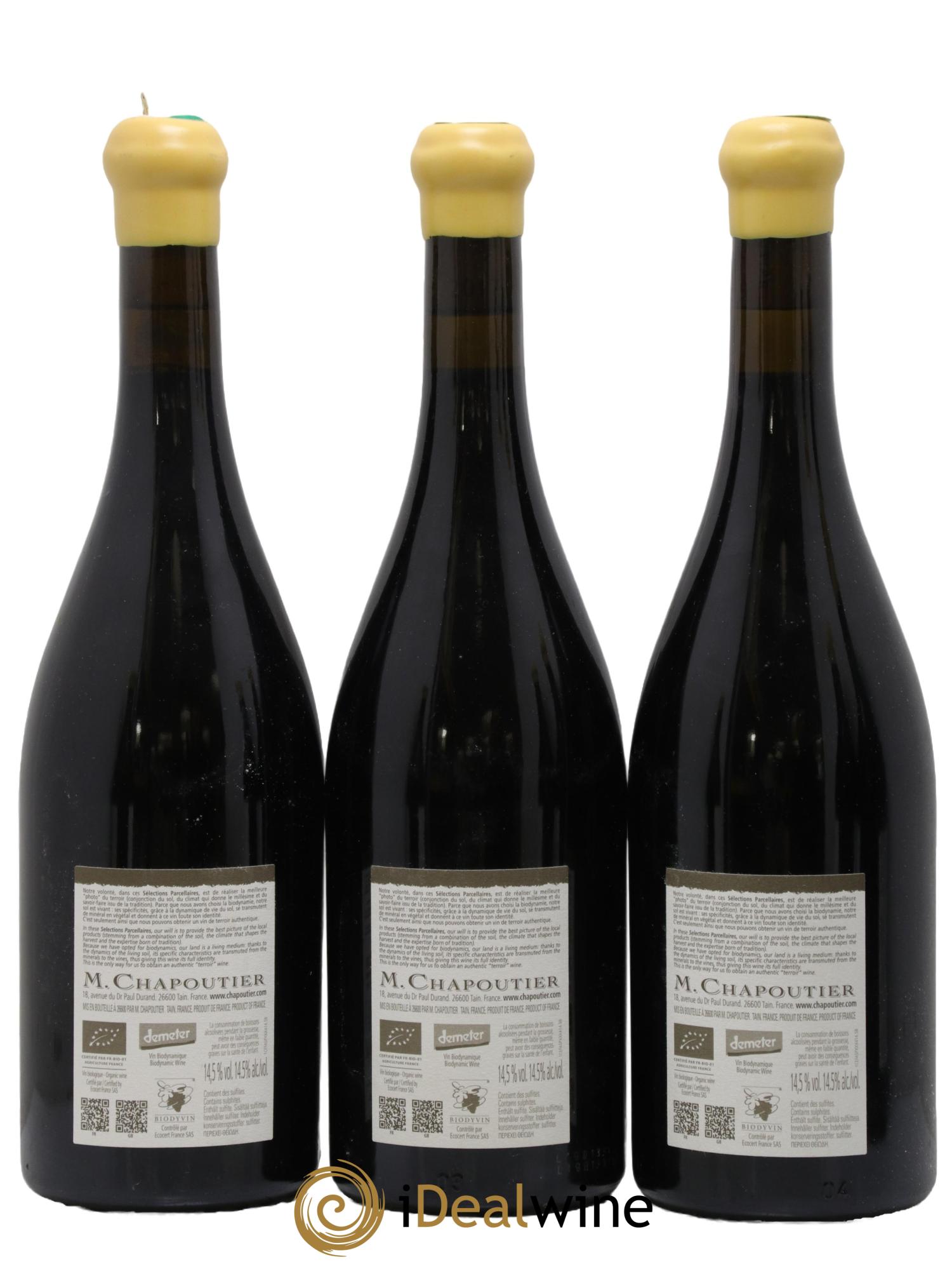 Hermitage Ermitage l'Ermite Chapoutier 2017 - Lot of 3 bottles - 1