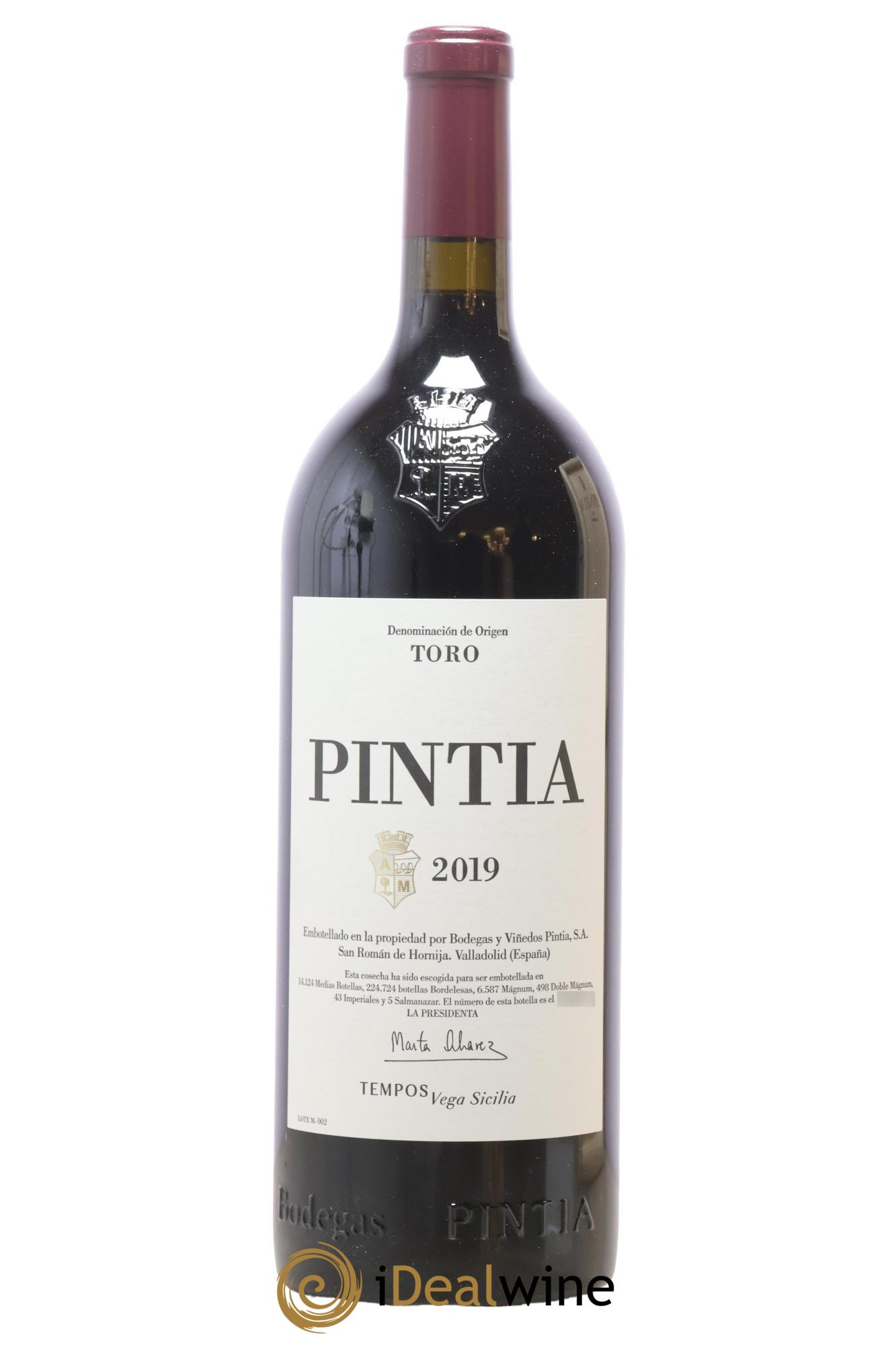 Toro DO Vega Sicilia Pintia Famille Alvarez 2019 - Lot de 1 magnum - 1