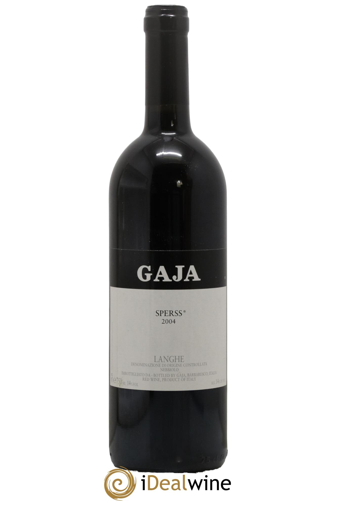 Langhe Sperss Angelo Gaja 2004 - Lotto di 1 bottiglia - 0