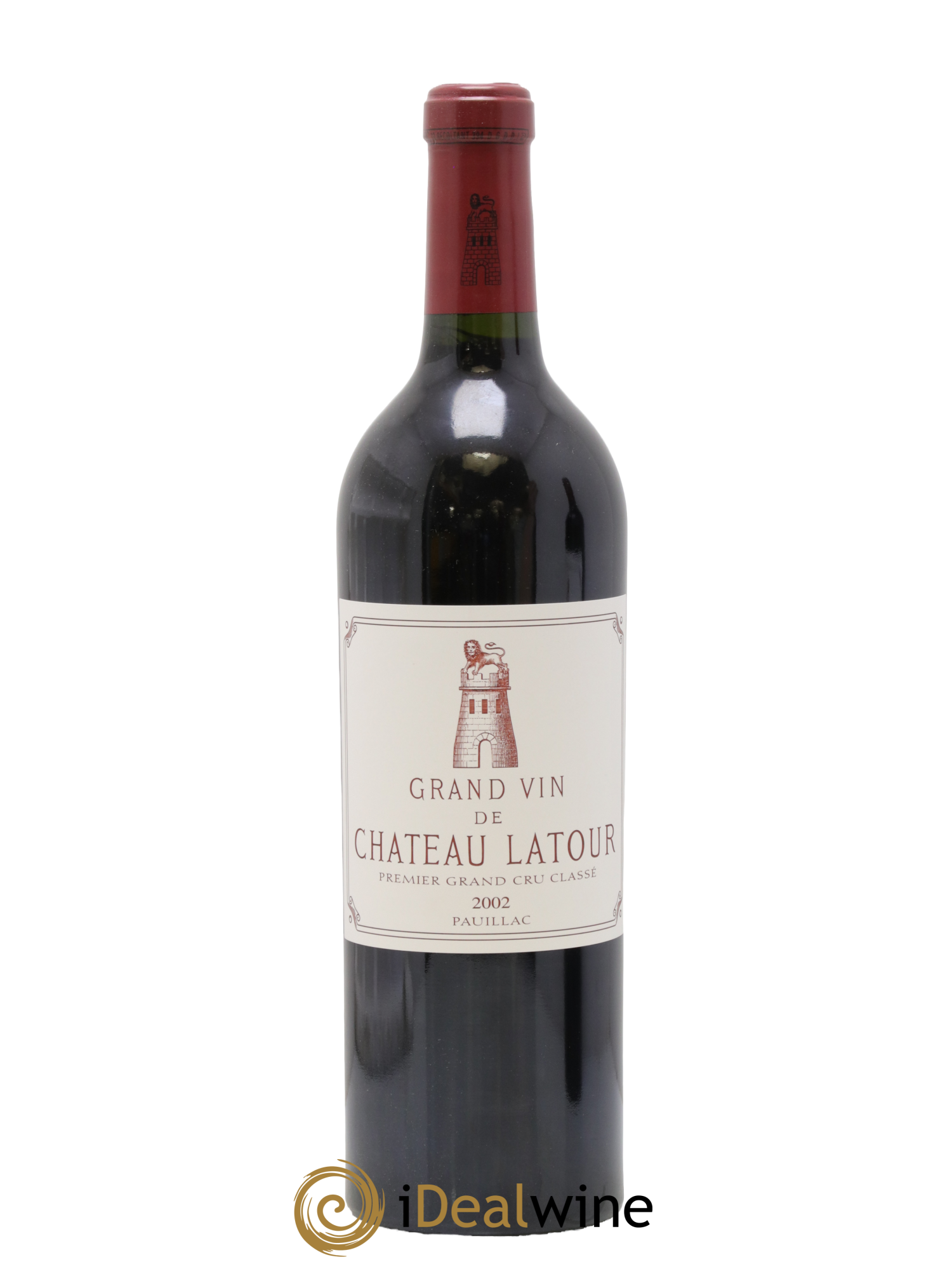 Château Latour 1er Grand Cru Classé 2002 - Lot de 1 bouteille - 0