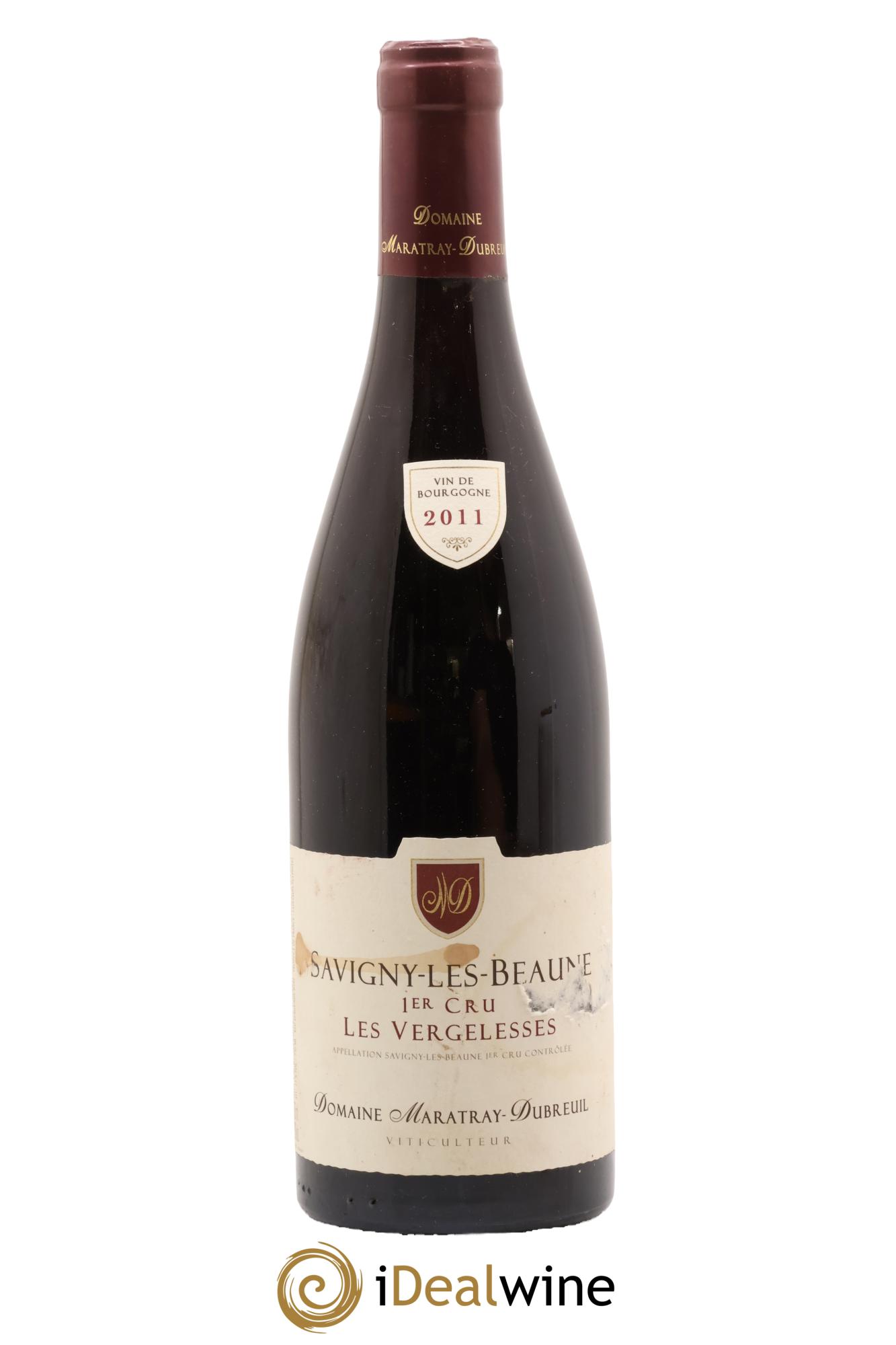 Savigny-lès-Beaune 1er Cru Les Vergelesses Domaine Maratray Dubreuil 2011 - Lot de 1 bouteille - 0