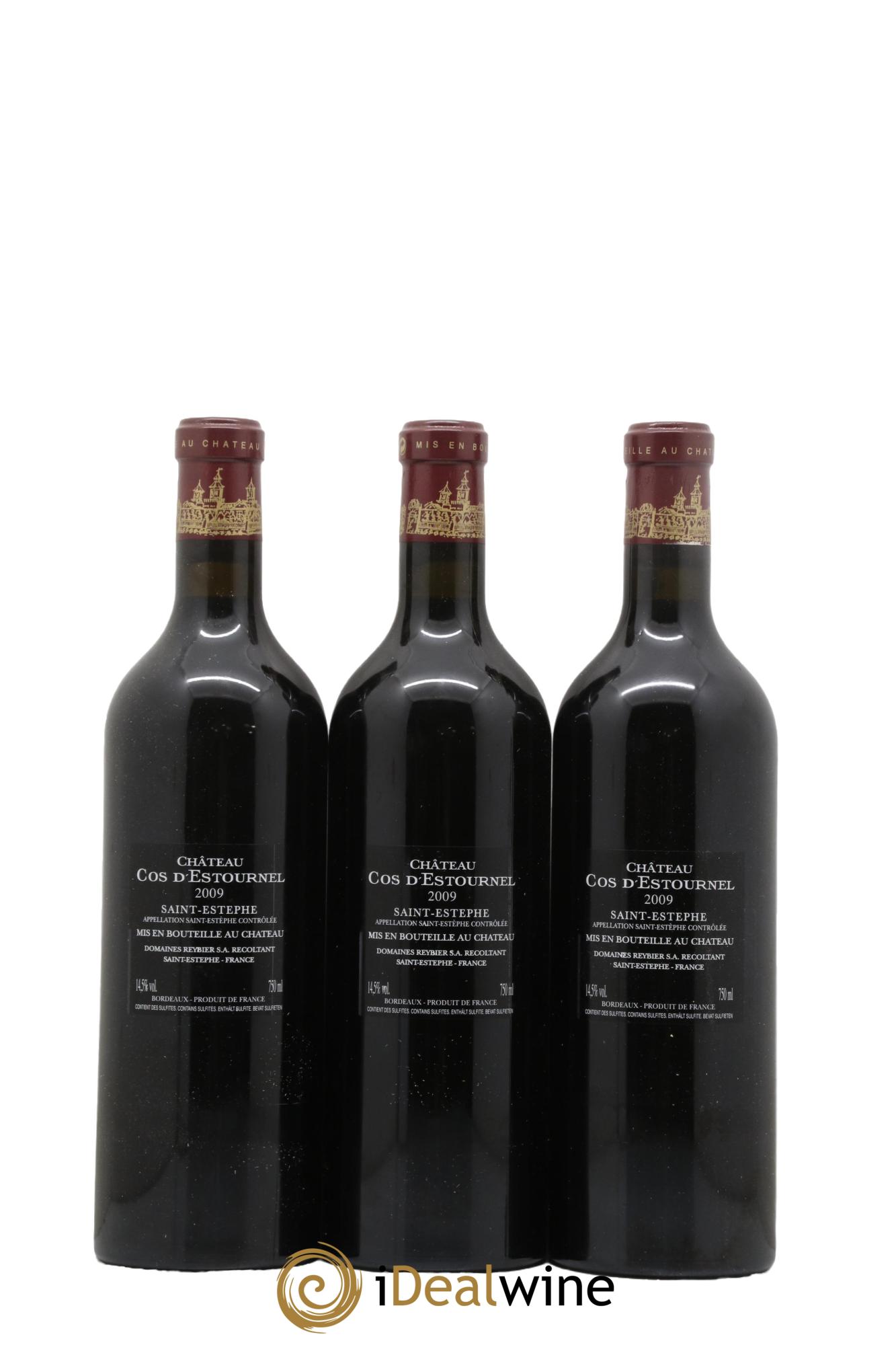Cos d'Estournel 2ème Grand Cru Classé 2009 - Lot de 12 bouteilles - 2