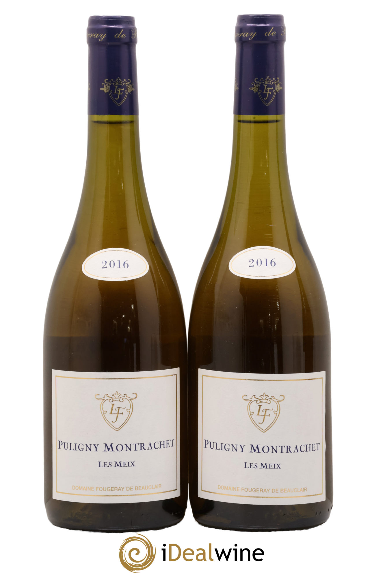Puligny-Montrachet Les Meix Fougeray de Beauclair 2016 - Lotto di 2 bottiglie - 0