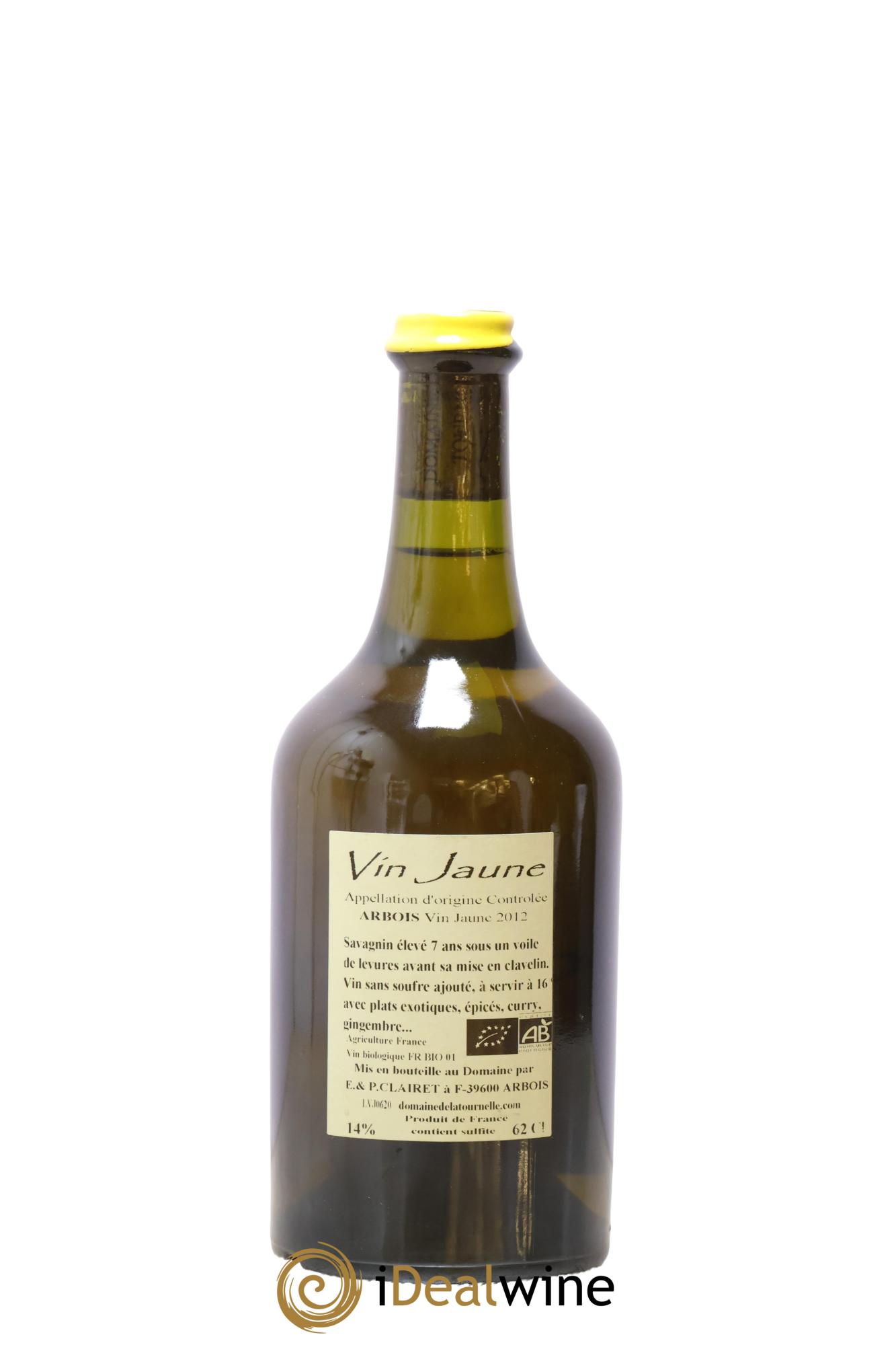 Arbois Vin Jaune Domaine de la Tournelle 2012 - Lot de 1 clavelin - 1