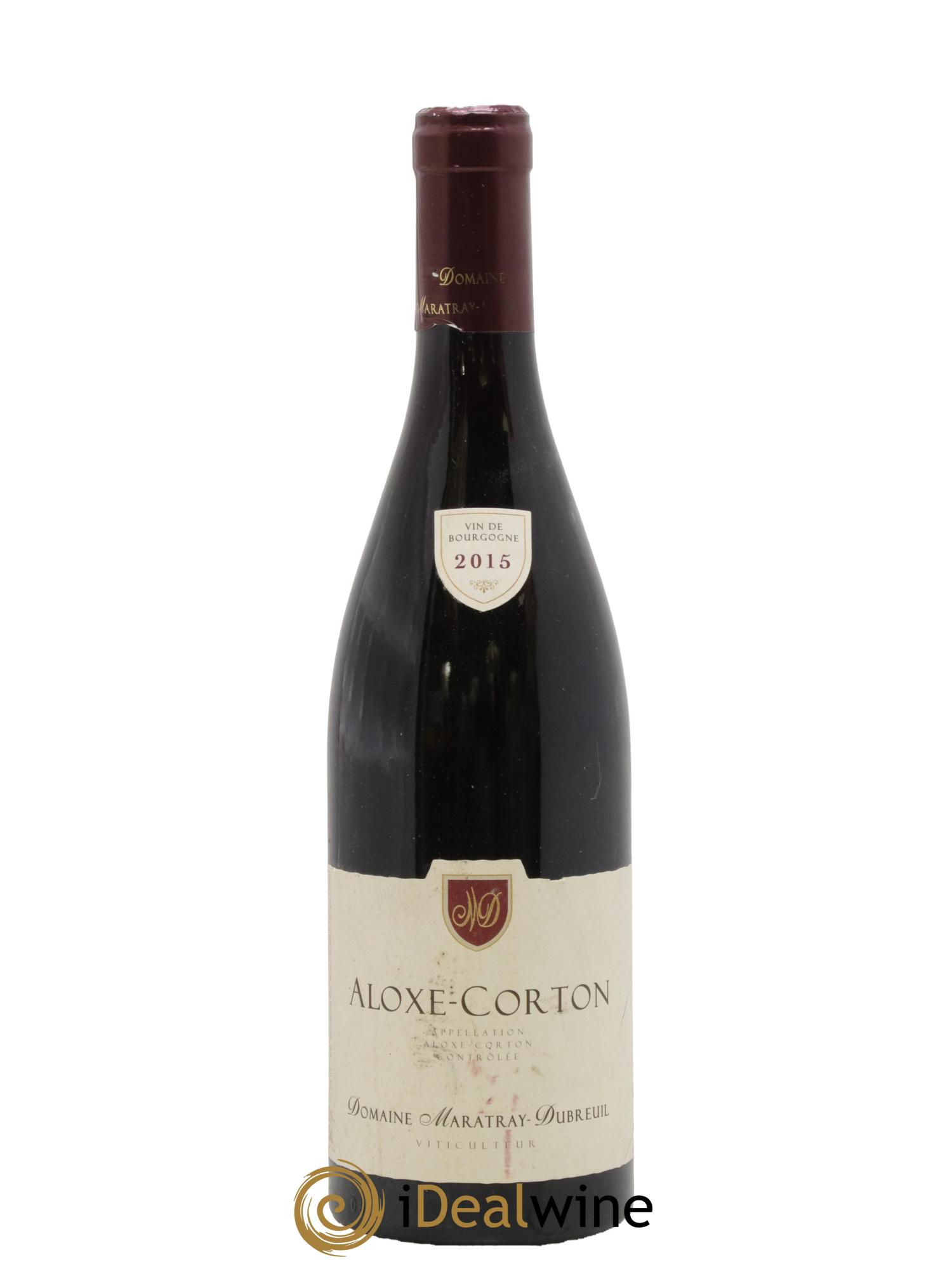 Aloxe-Corton Maratray-Dubreuil 2015 - Lot of 1 bottle - 0