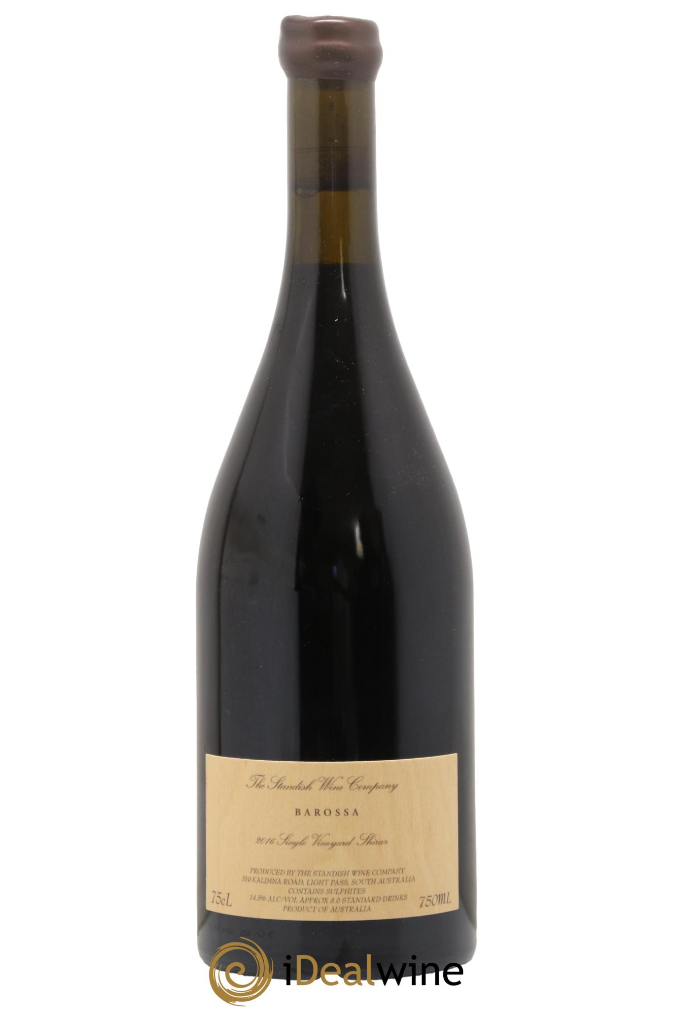 Barossa Valley Lamella Shiraz The Standish Wine Company 2016 - Lot de 1 bouteille - 1