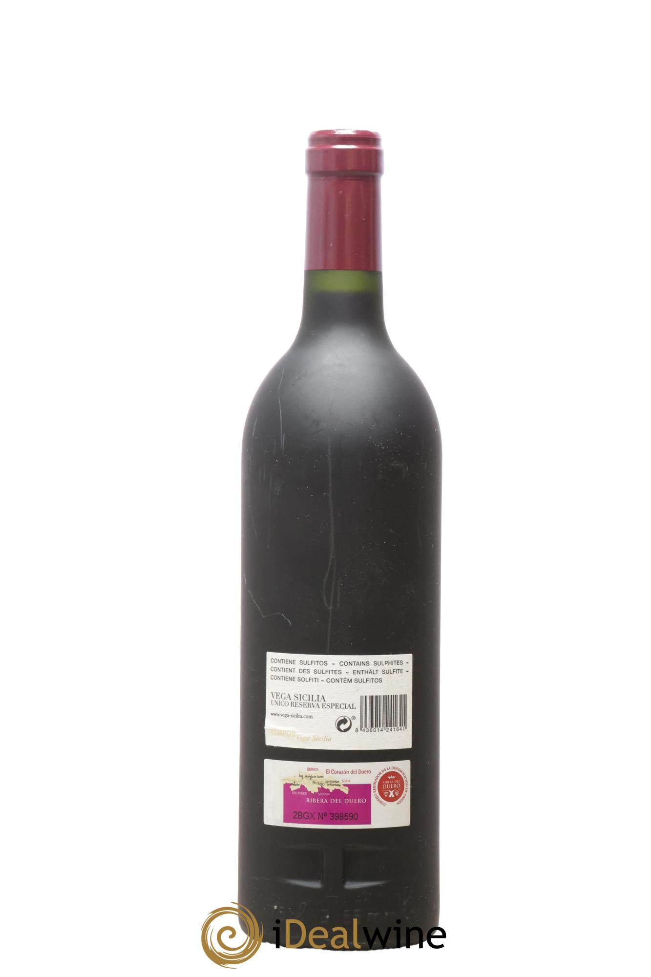 Ribera Del Duero Vega Sicilia Unico Reserva Especial Famille Alvarez - Lotto di 1 bottiglia - 1