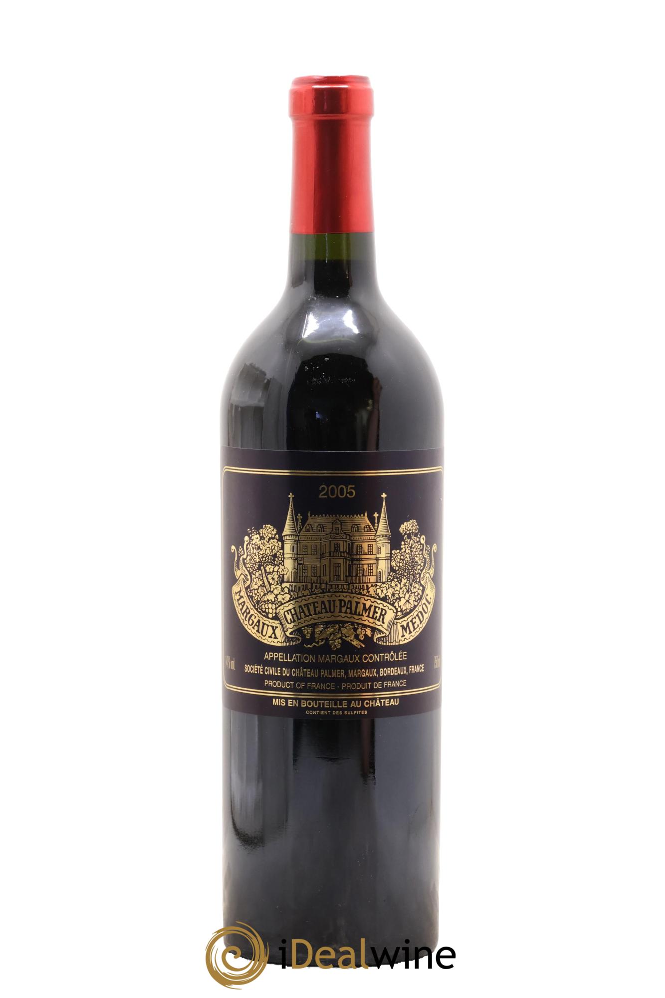Château Palmer 3ème Grand Cru Classé 2005 - Lotto di 1 bottiglia - 0