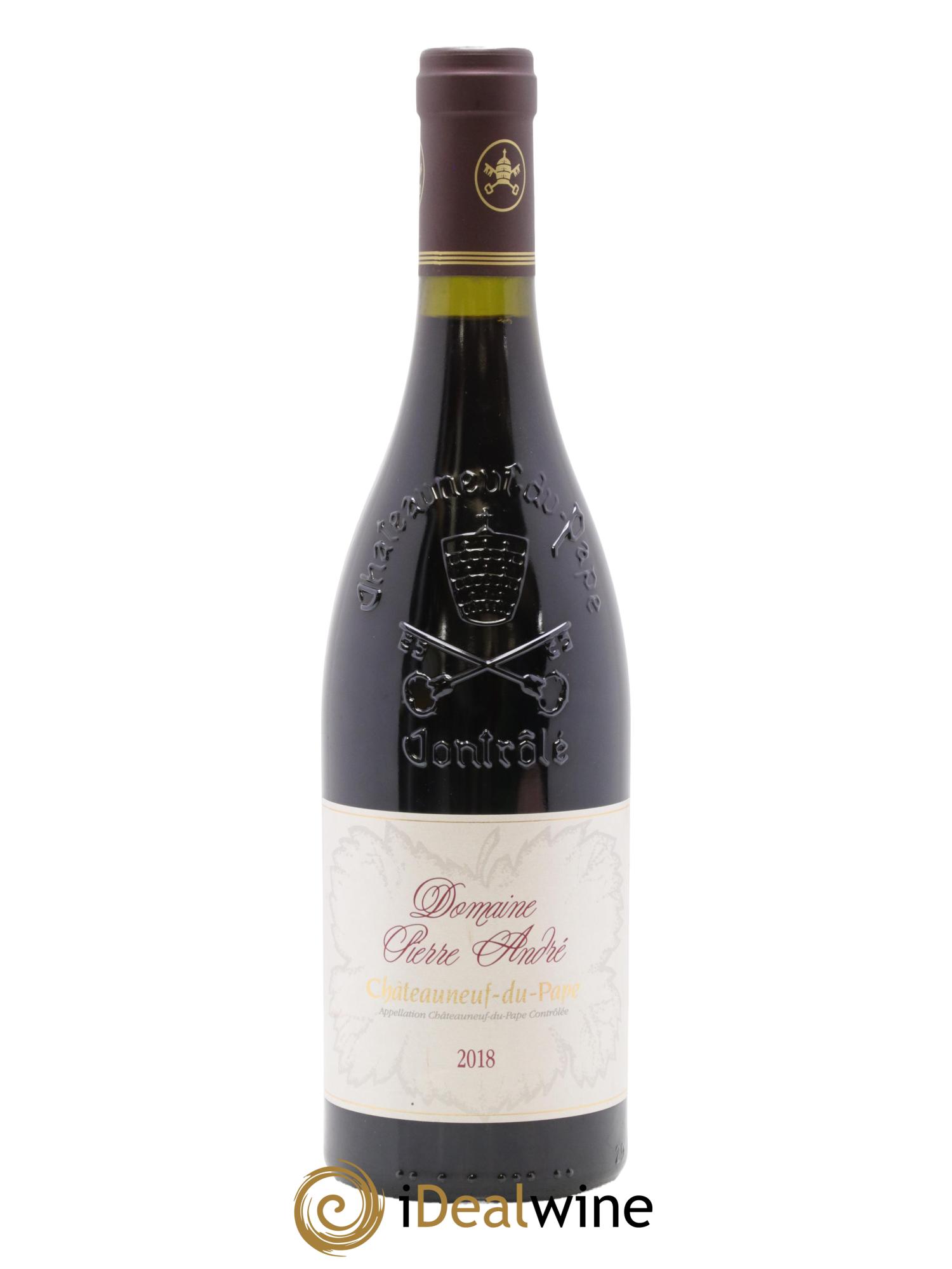 Châteauneuf-du-Pape Pierre André (Domaine) 2018 - Posten von 1 Flasche - 0