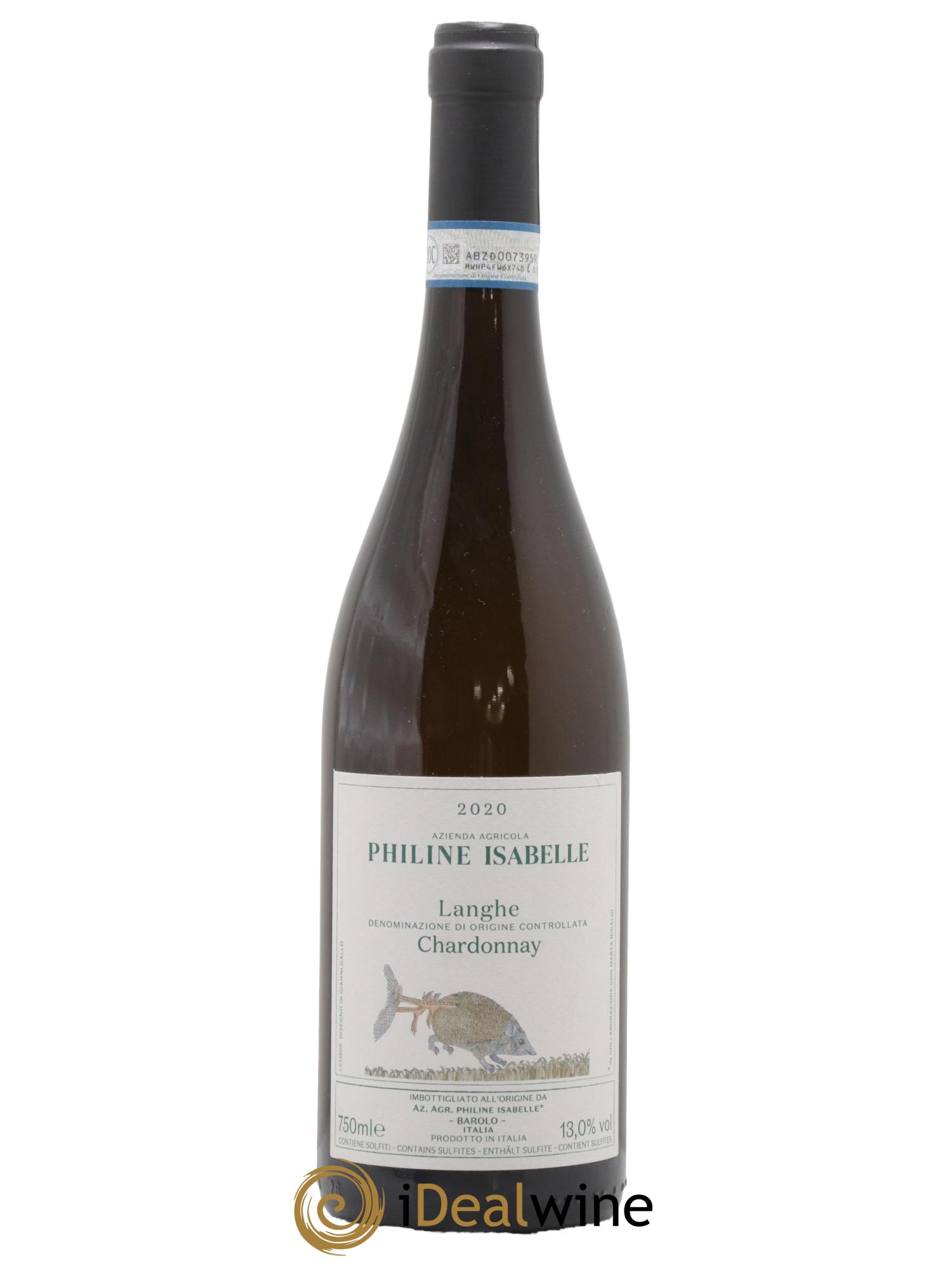 Langhe Bianco Chardonnay Philine Isabelle 2020 - Lotto di 1 bottiglia - 0