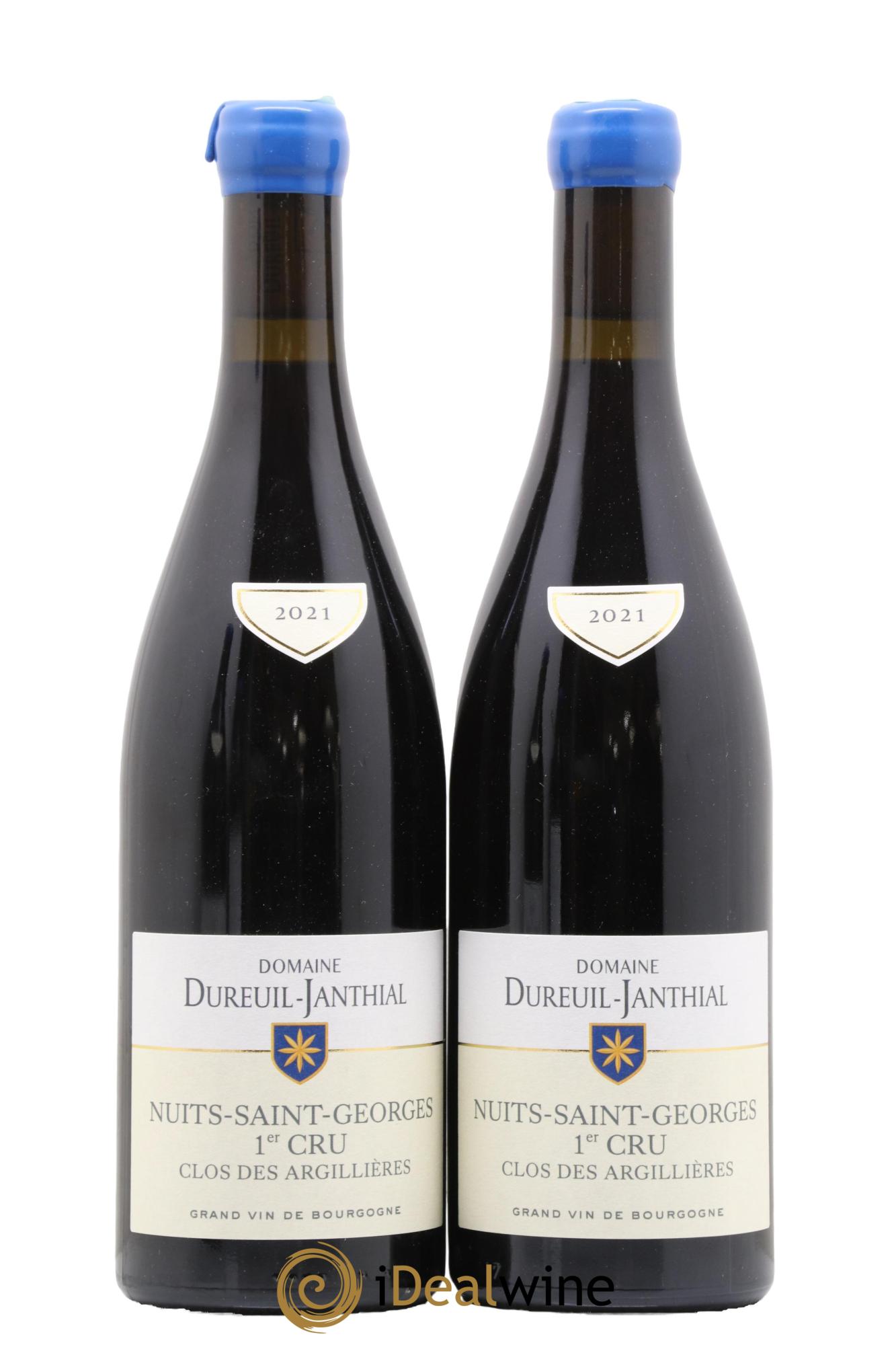 Nuits-Saint-Georges 1er Cru Clos des Argillières Vincent Dureuil-Janthial 2021 - Lotto di 2 bottiglie - 0