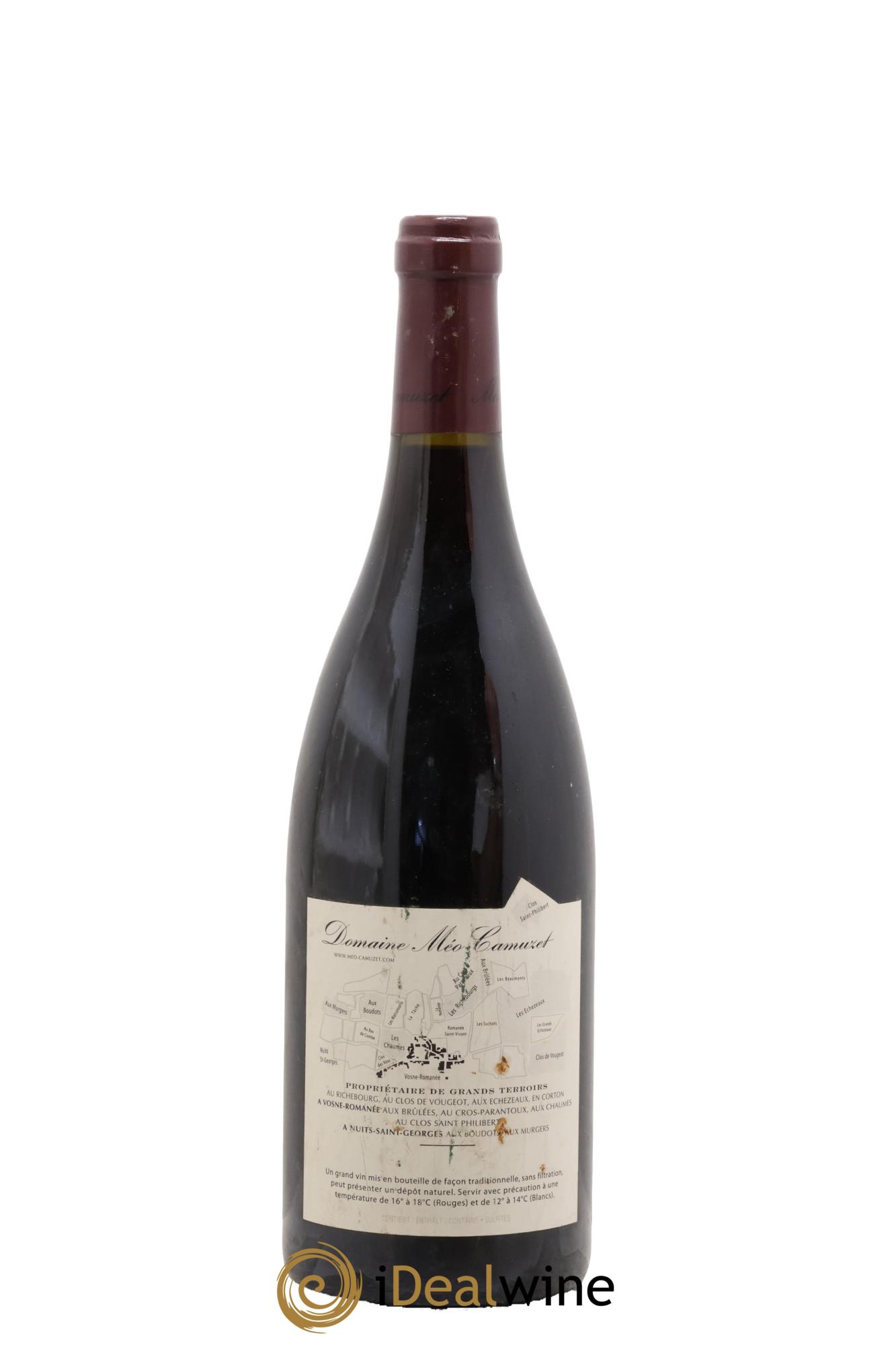 Nuits-Saint-Georges 1er Cru Aux Murgers Méo-Camuzet (Domaine) 2004 - Lot de 1 bouteille - 1
