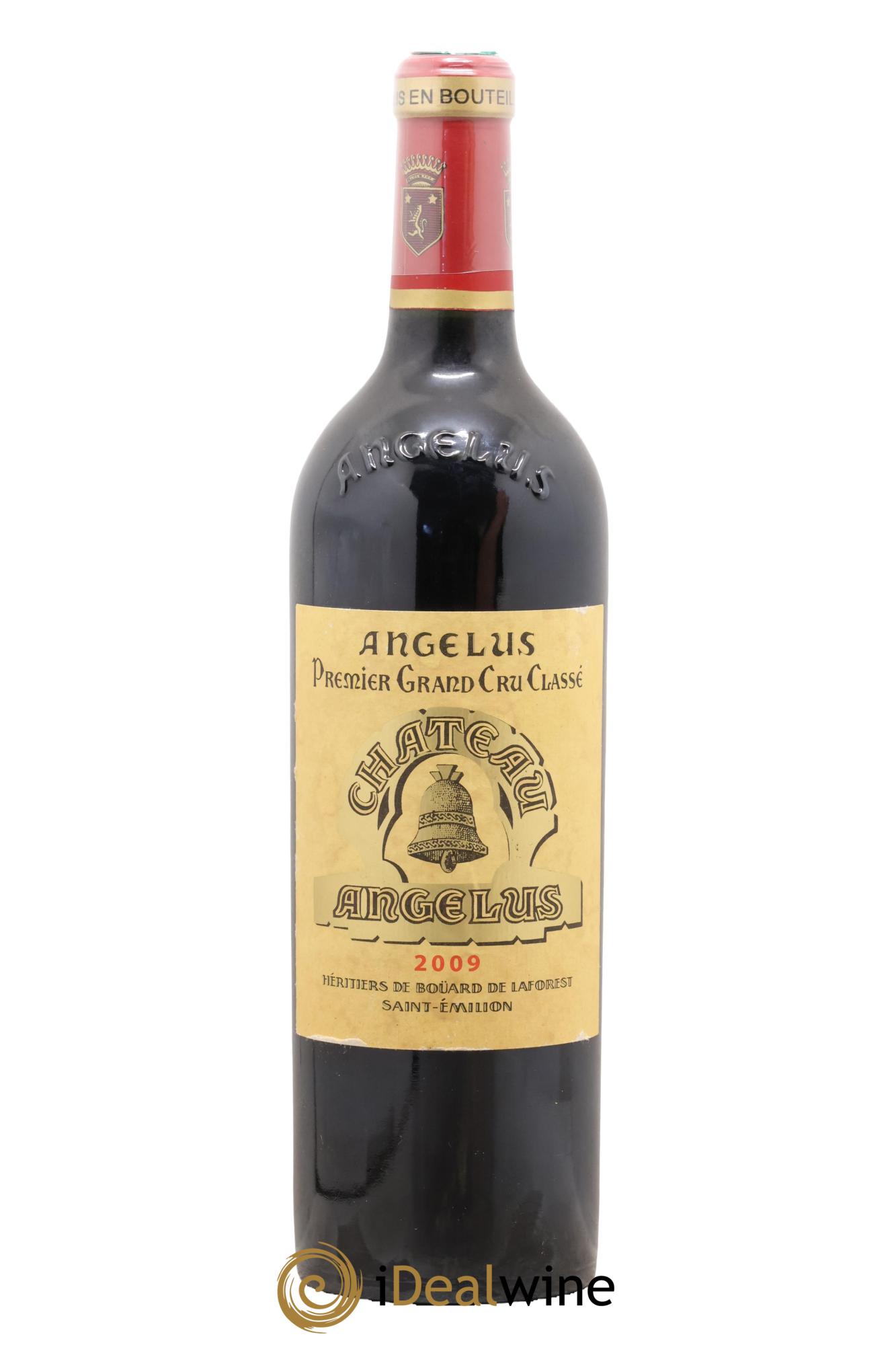 Château Angélus 1er Grand Cru Classé A 2009 - Lot de 1 bouteille - 0