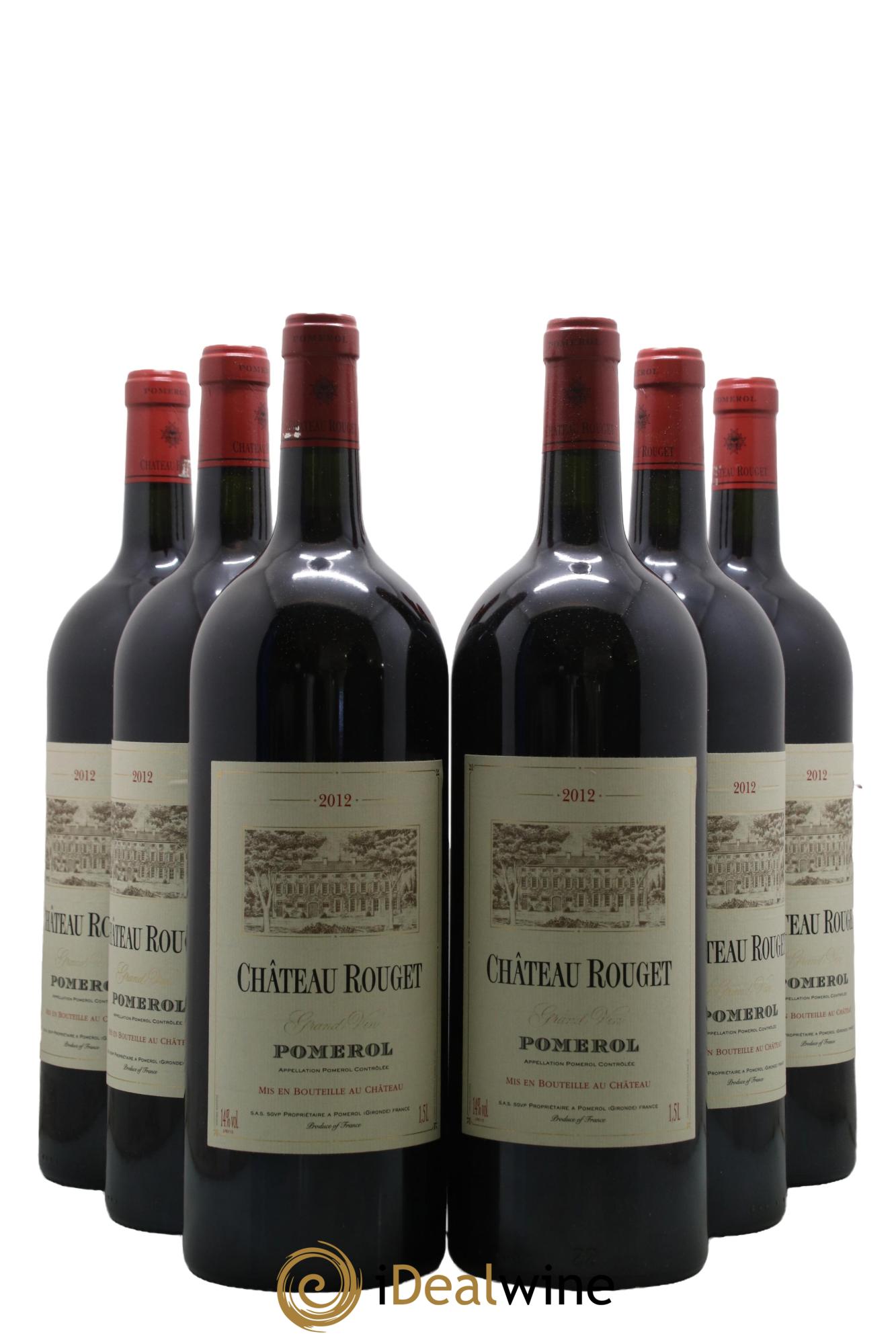 Château Rouget 2012 - Lot of 6 magnums - 0