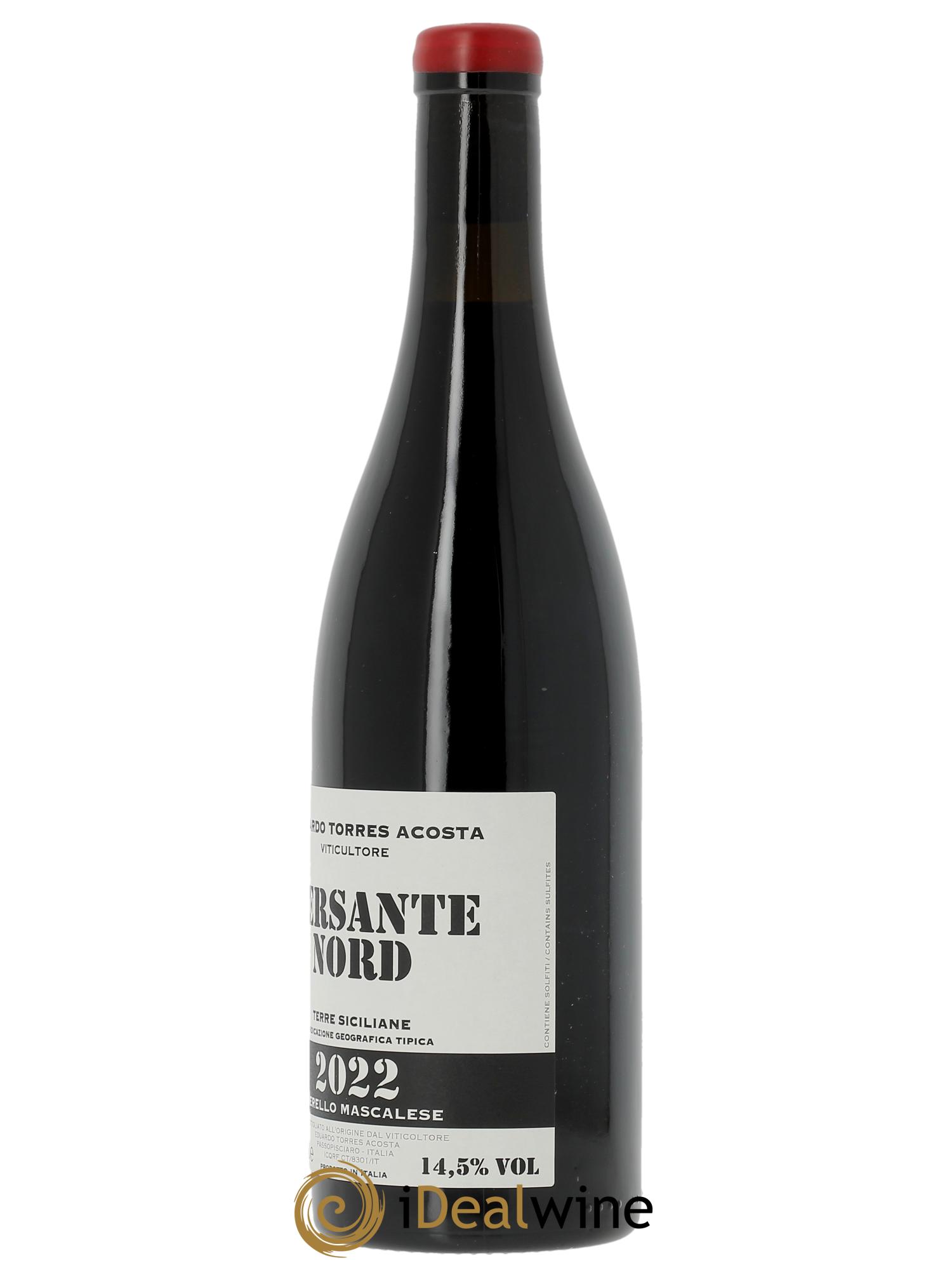 Terre Siciliane Eduardo Torres Acosta IGT Versante Nord  2022 - Lot de 1 bouteille - 1