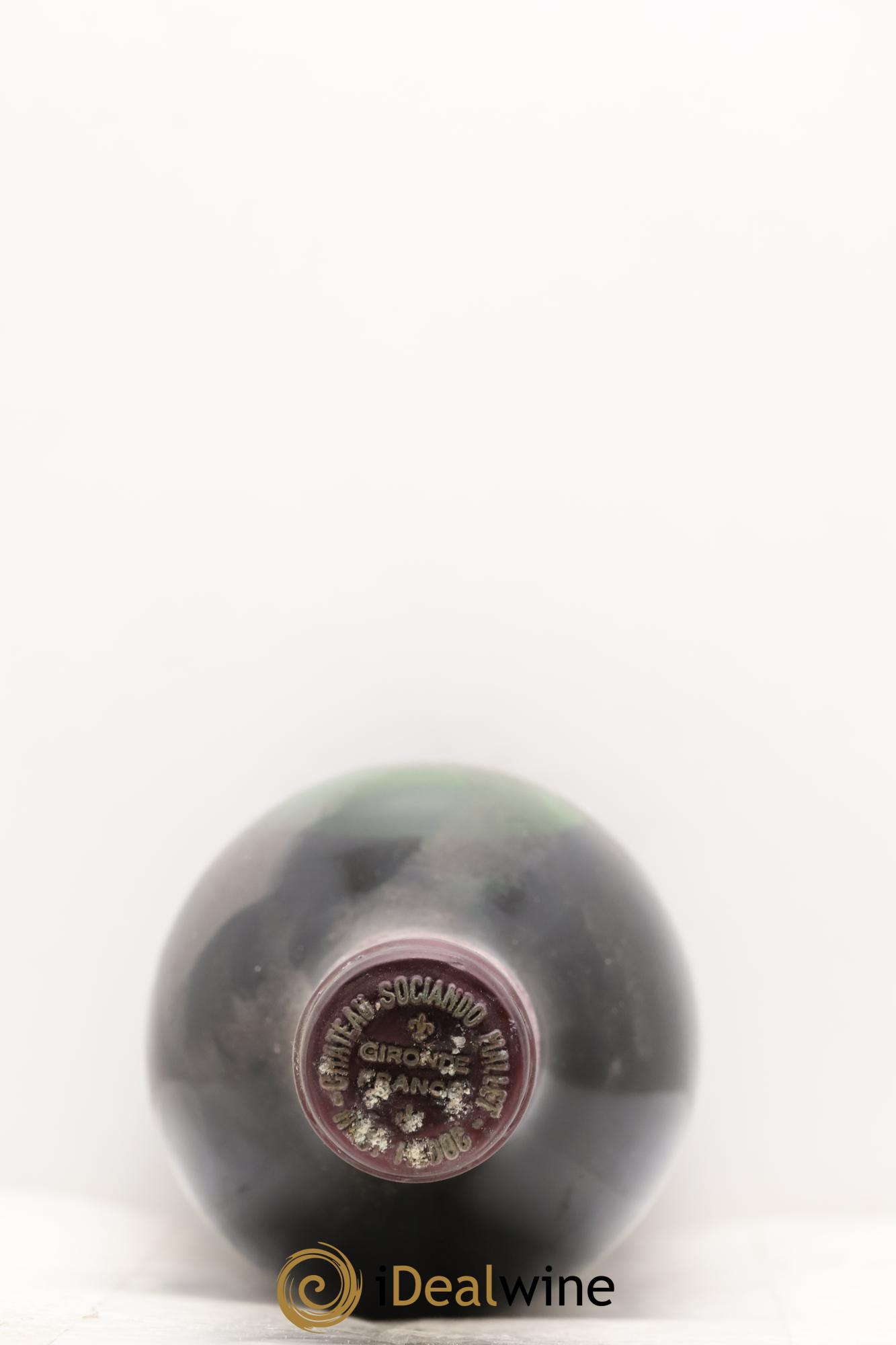 Château Sociando Mallet 1989 - Lot de 1 bouteille - 1