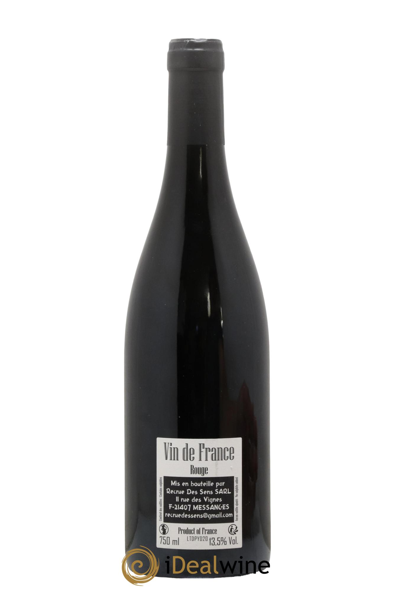 Vin de France Tête de Ponts Yann Durieux - Recrue des Sens 2020 - Lotto di 1 bottiglia - 1