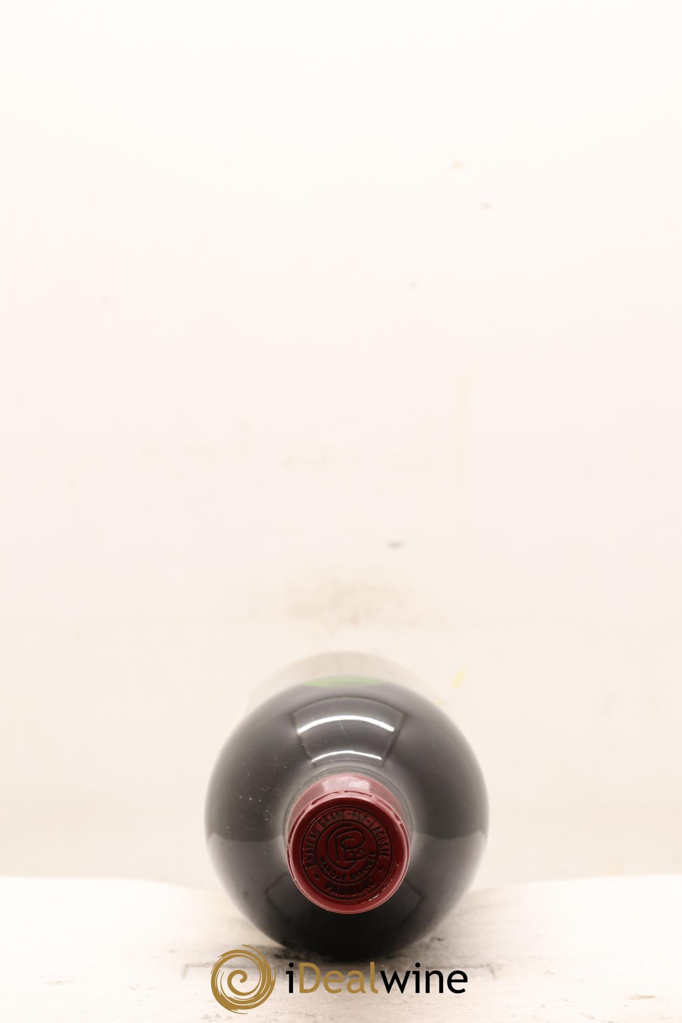 Château Grand Puy Lacoste 5ème Grand Cru Classé 1990 - Posten von 1 Flasche - 1