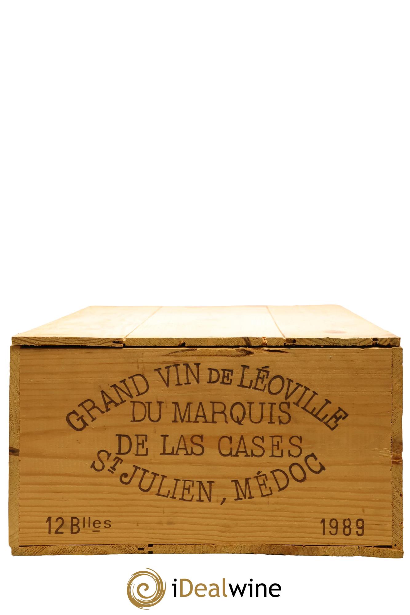 Château Léoville Las Cases 2ème Grand Cru Classé 1989 - Lot de 12 bouteilles - 5