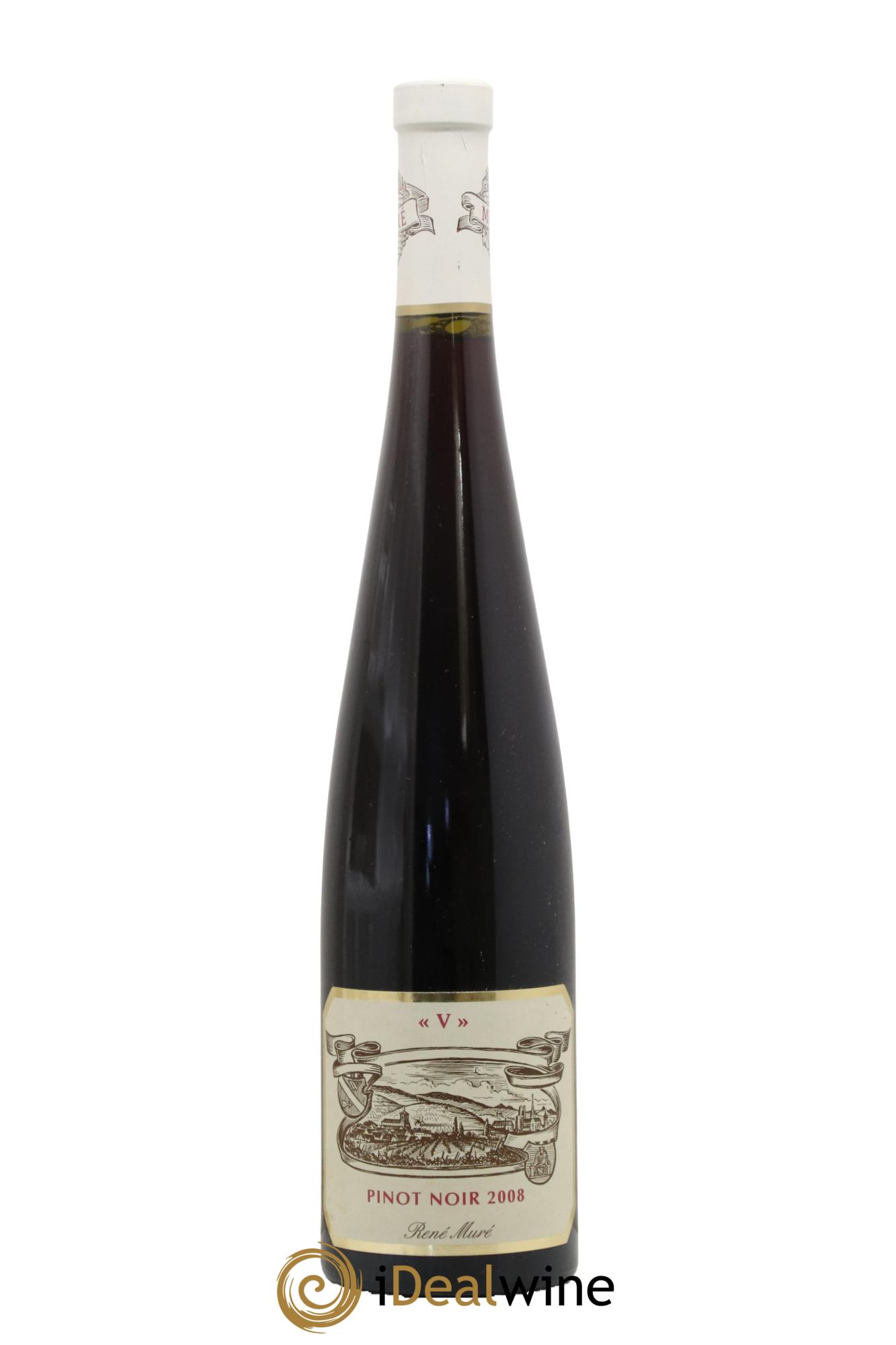 Alsace Pinot Noir Cuvée V Domaine Muré 2008 - Lot de 1 bouteille - 0