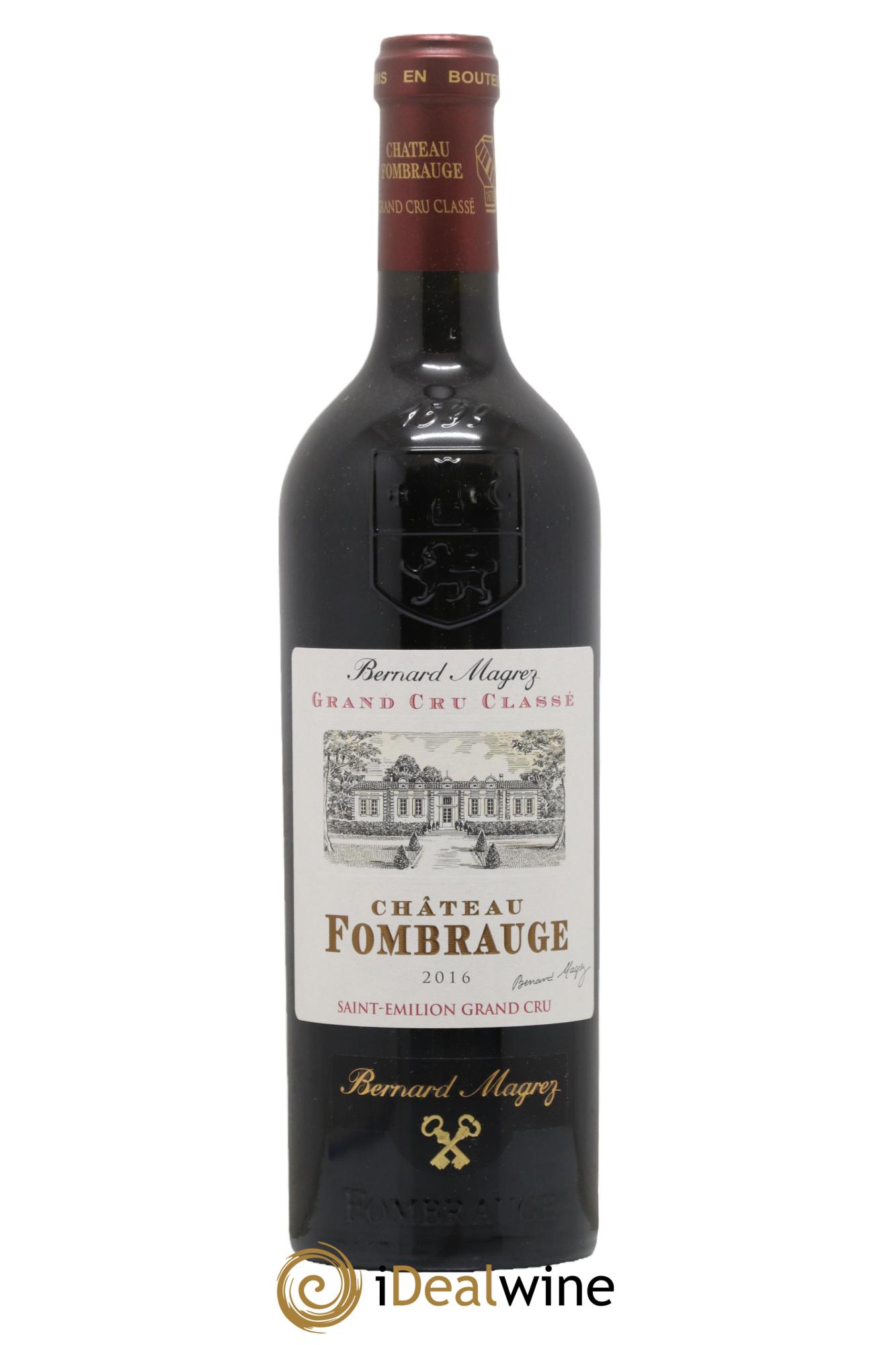 Château Fombrauge Grand Cru Classé 2016 - Lot de 1 bouteille - 0