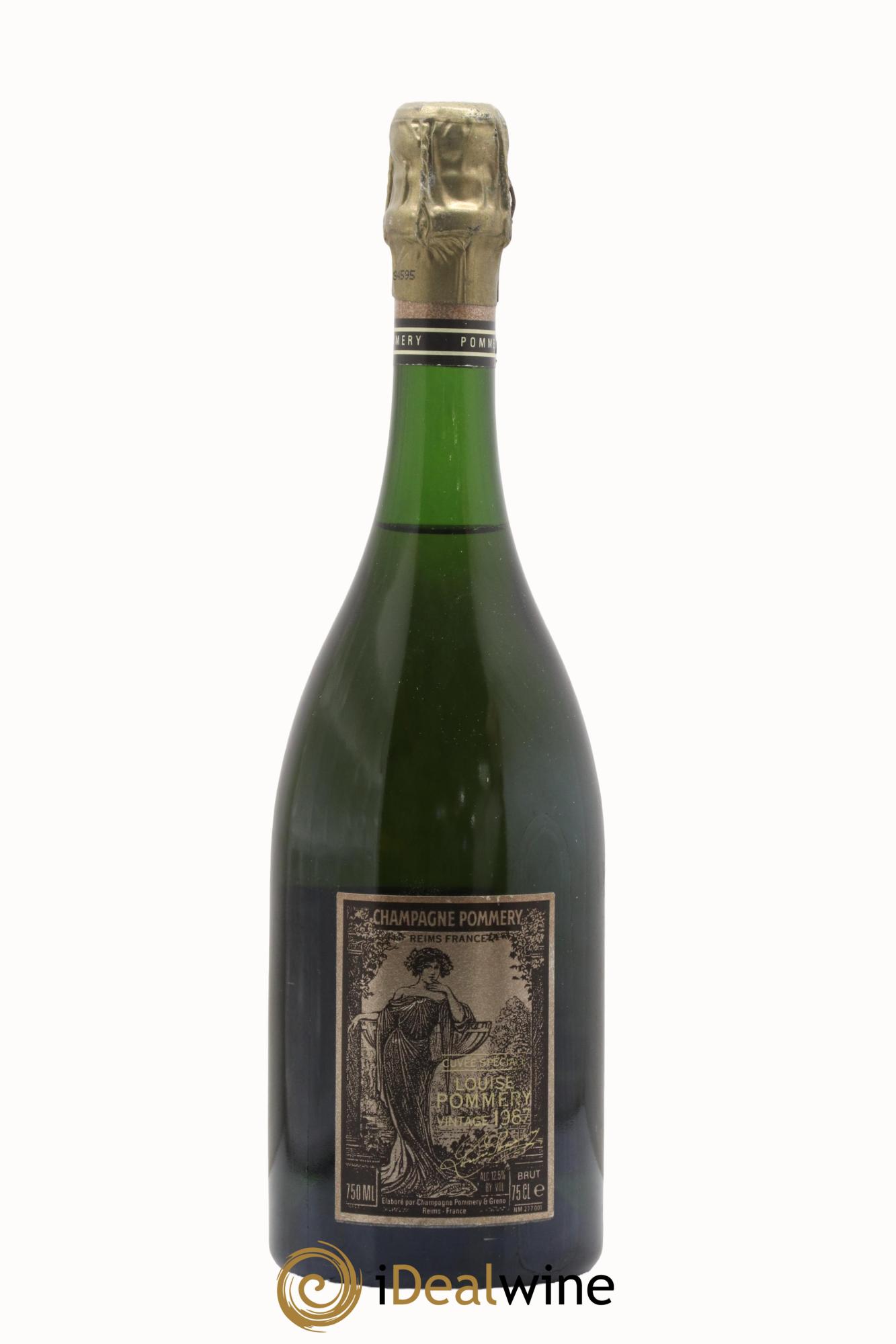 Cuvée Louise Pommery 1987 - Lot of 1 bottle - 0
