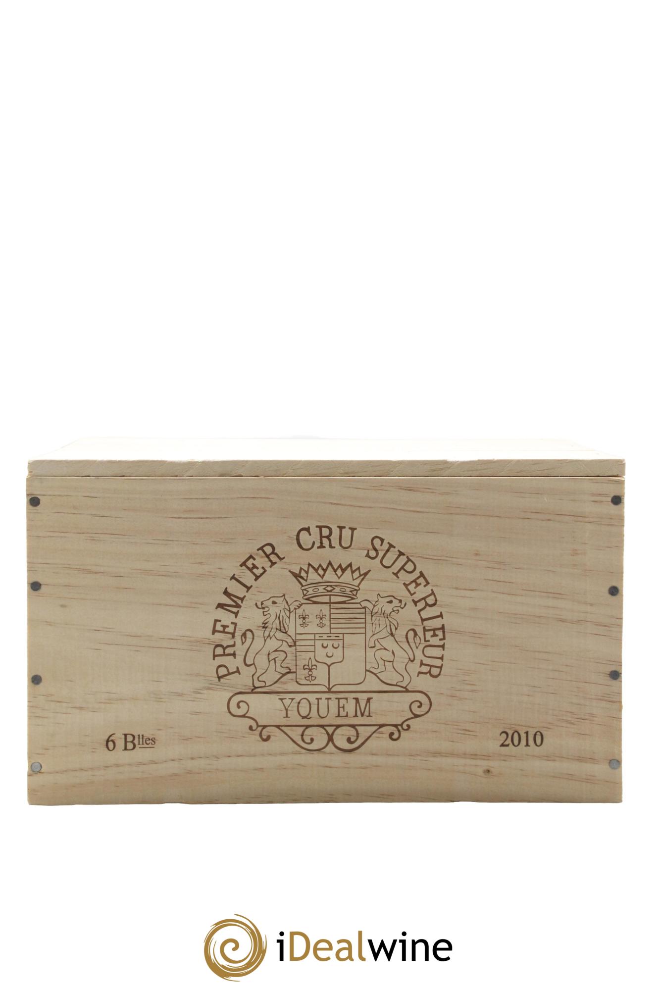 Château d' Yquem 1er Cru Classé Supérieur 2010 - Lot de 6 bouteilles - 5
