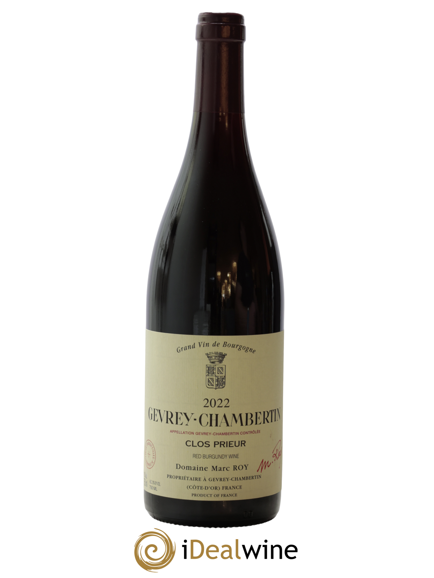 Gevrey-Chambertin Clos Prieur Marc Roy 2022 - Lot de 1 bouteille - 0