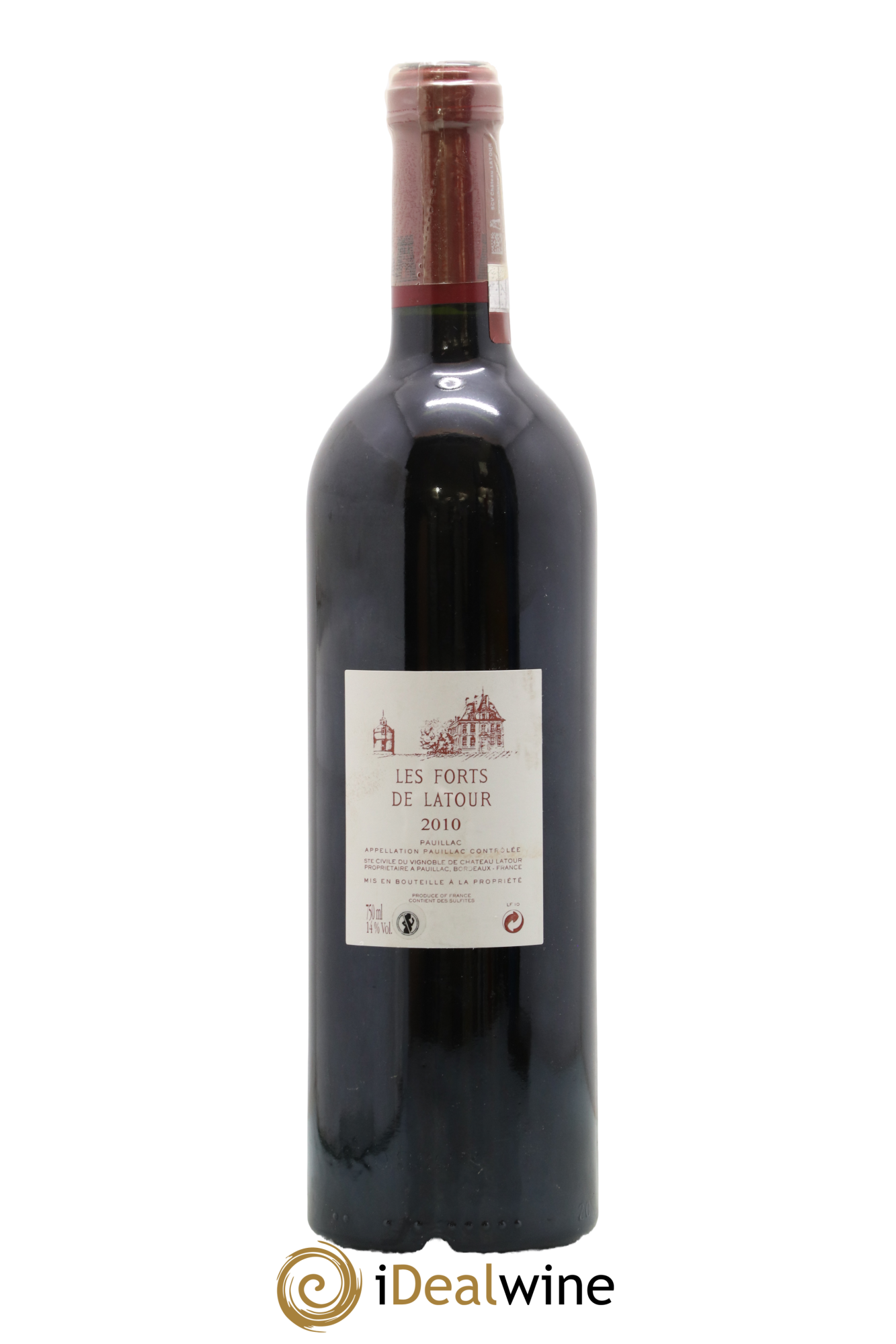 Les Forts de Latour Second Vin 2010 - Posten von 1 Flasche - 1